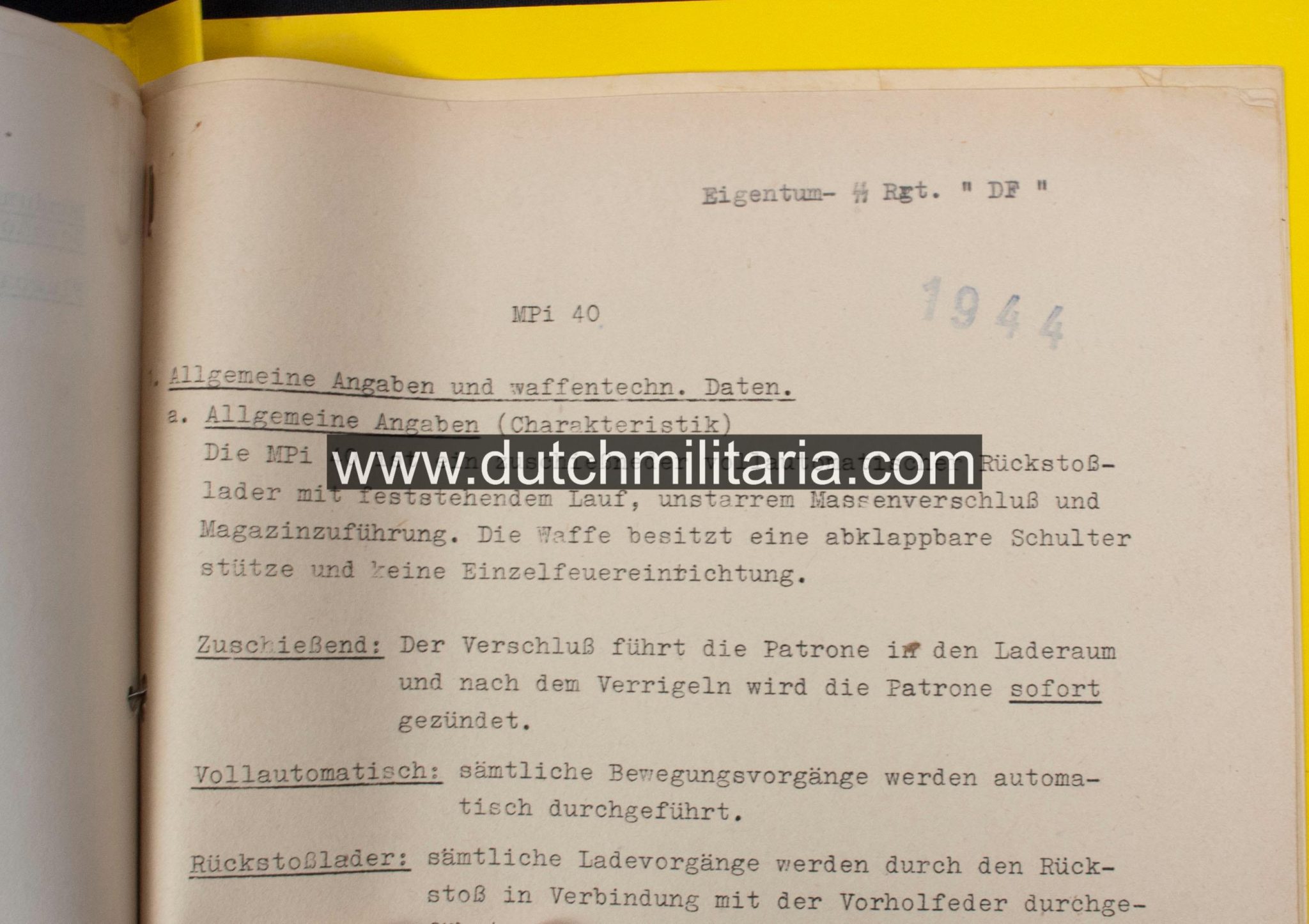 SS-Pz.-Gren.Rgt. 4 "Der Führer" - training documents - Image 39