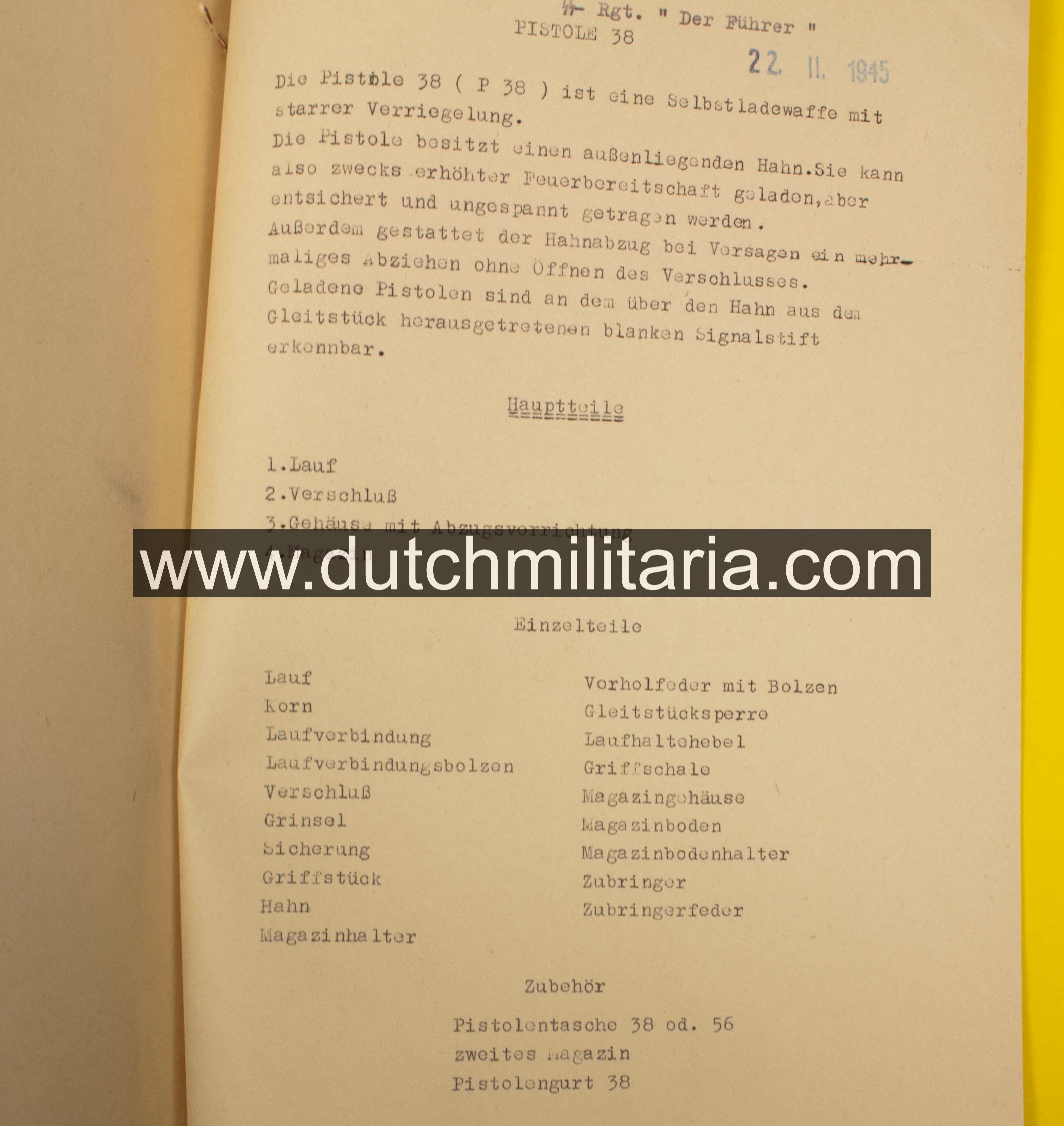 SS-Pz.-Gren.Rgt. 4 "Der Führer" - training documents - Image 46