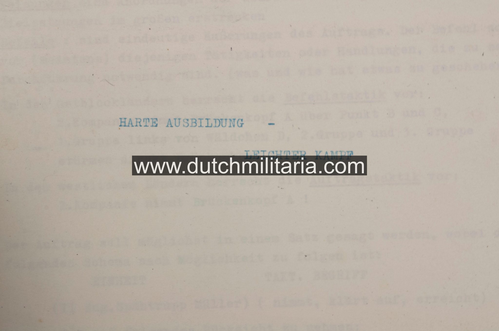 SS-Pz.-Gren.Rgt. 4 "Der Führer" - training documents - Image 8