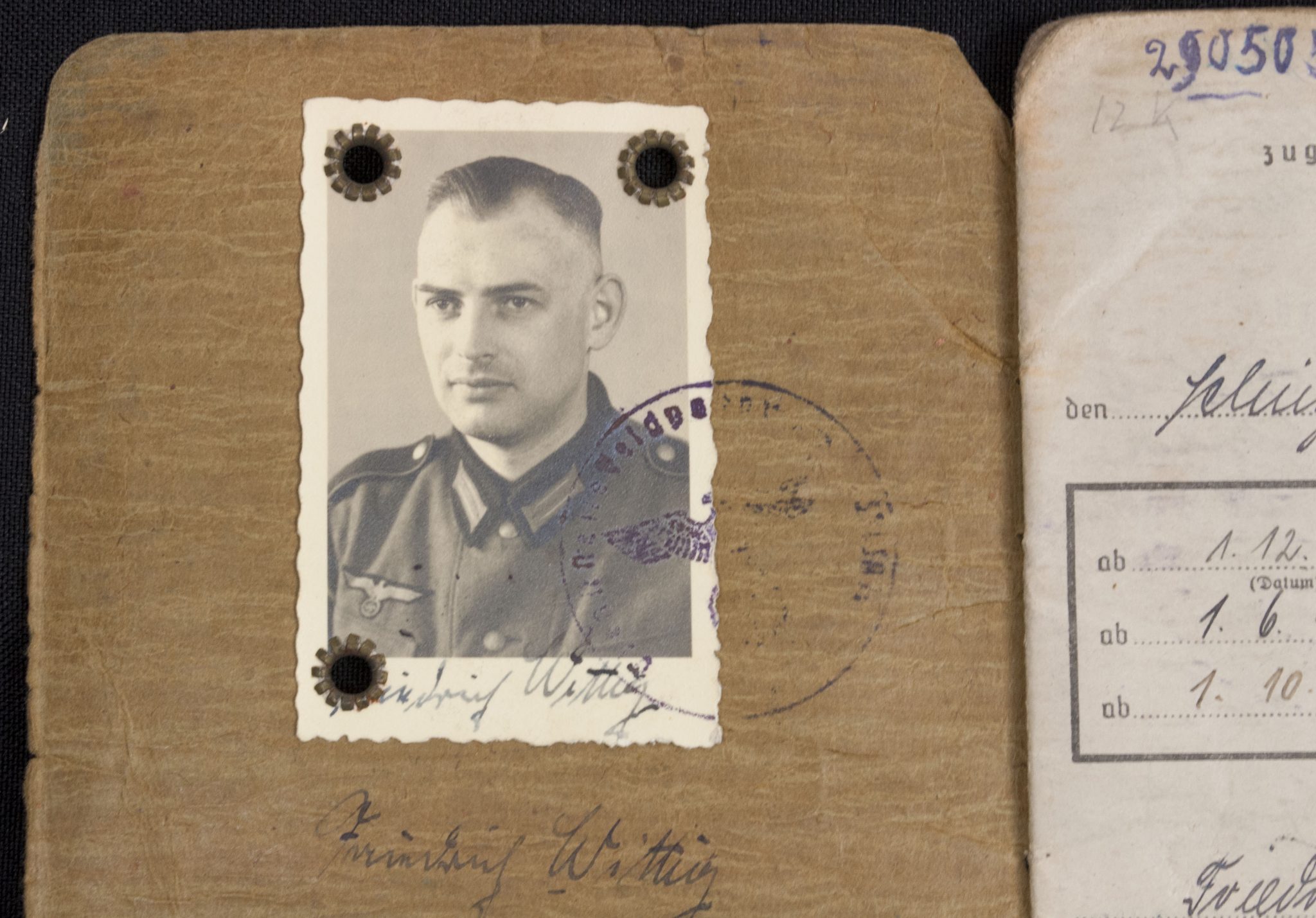 Technische Nothilfe Schirmmütze + Soldbuch named to Friedrich "Fritz" Wittig - Image 28