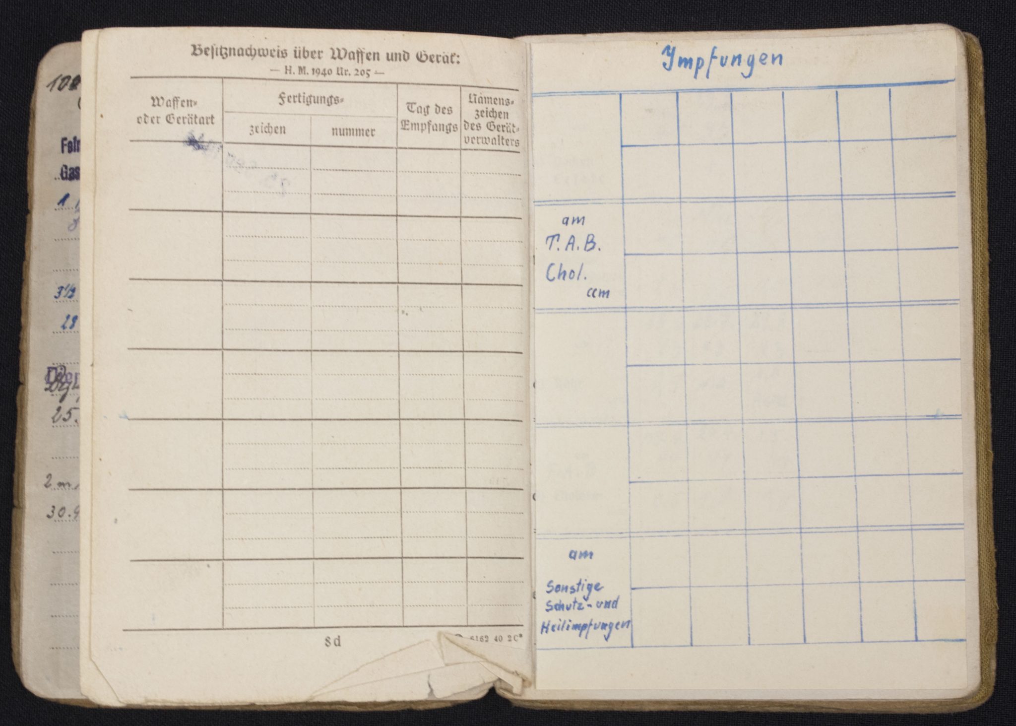 Technische Nothilfe Schirmmütze + Soldbuch named to Friedrich "Fritz" Wittig - Image 33