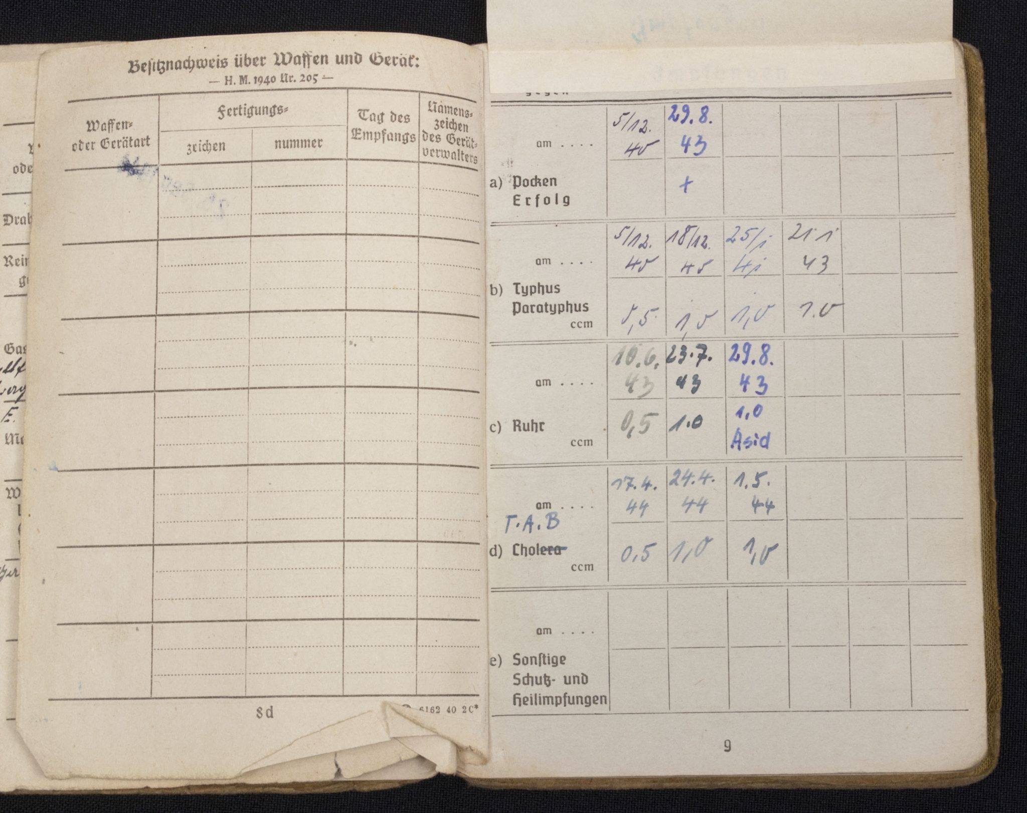 Technische Nothilfe Schirmmütze + Soldbuch named to Friedrich "Fritz" Wittig - Image 35