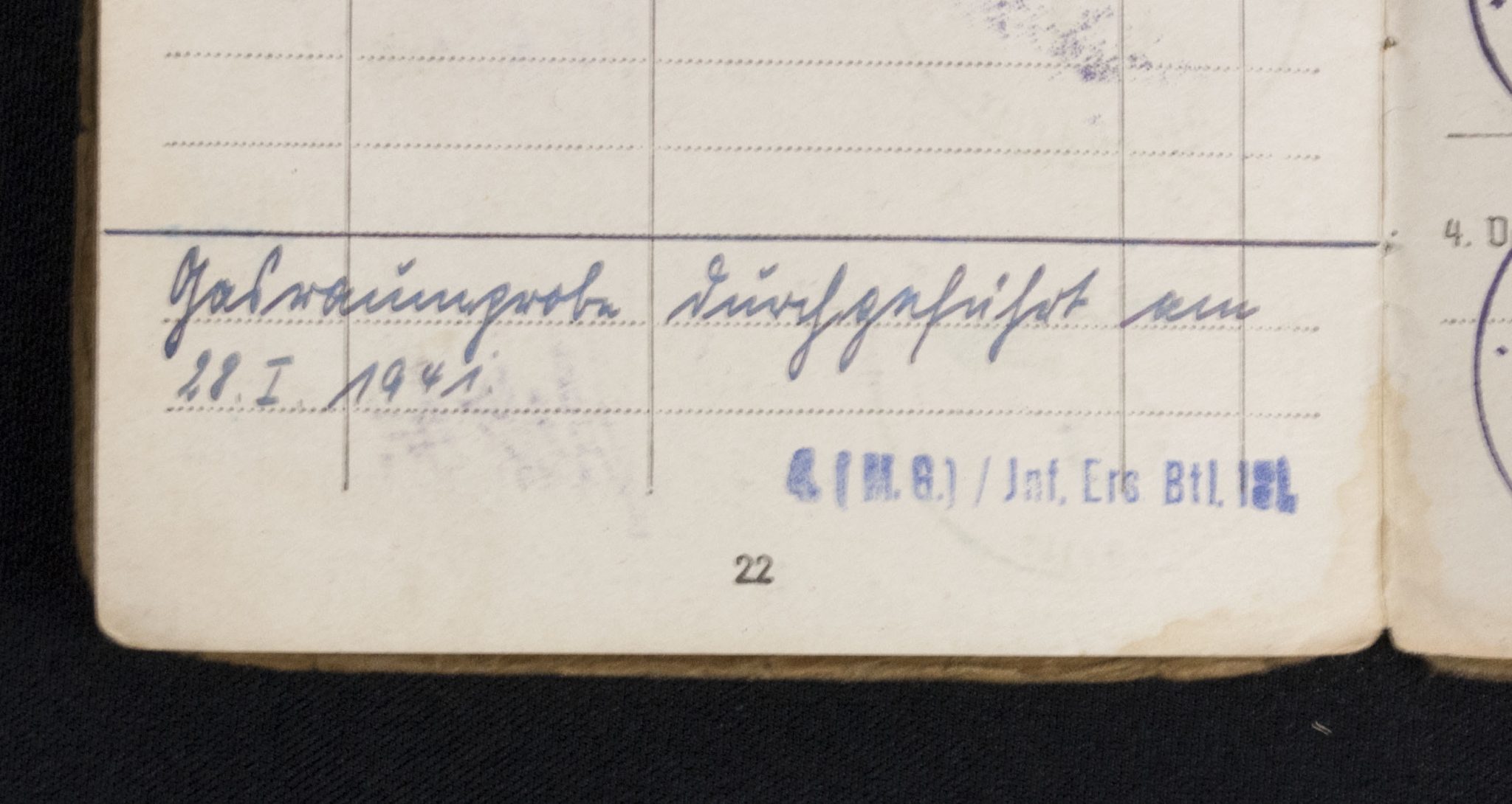 Technische Nothilfe Schirmmütze + Soldbuch named to Friedrich "Fritz" Wittig - Image 41