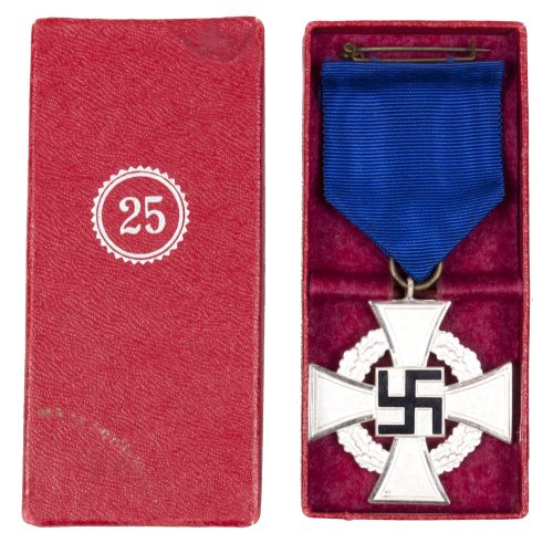 Treue Dienst 25 Jahre + etui
