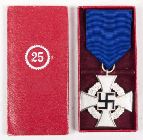Treue Dienst 25 Jahre + etui