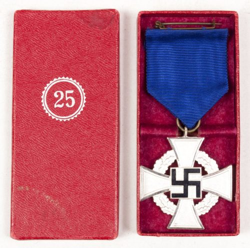 Treue Dienst 25 Jahre + etui