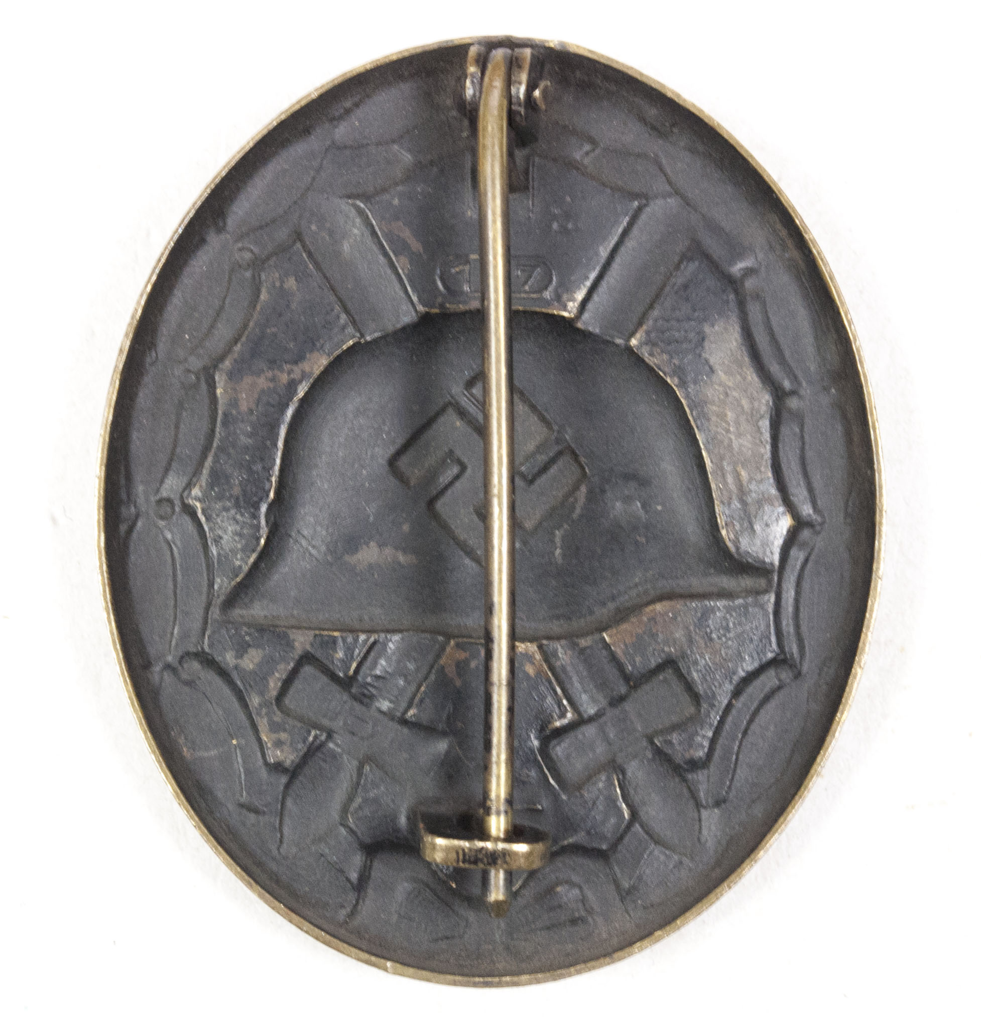 Verwundetenabzeichen Schwarz (VWA) Black Woundbadge (MM “107 Carl Wild Hamburg) (1) Verwundetenabzeichen Schwarz (VWA) Black Woundbadge (MM “107 Carl Wild Hamburg)
