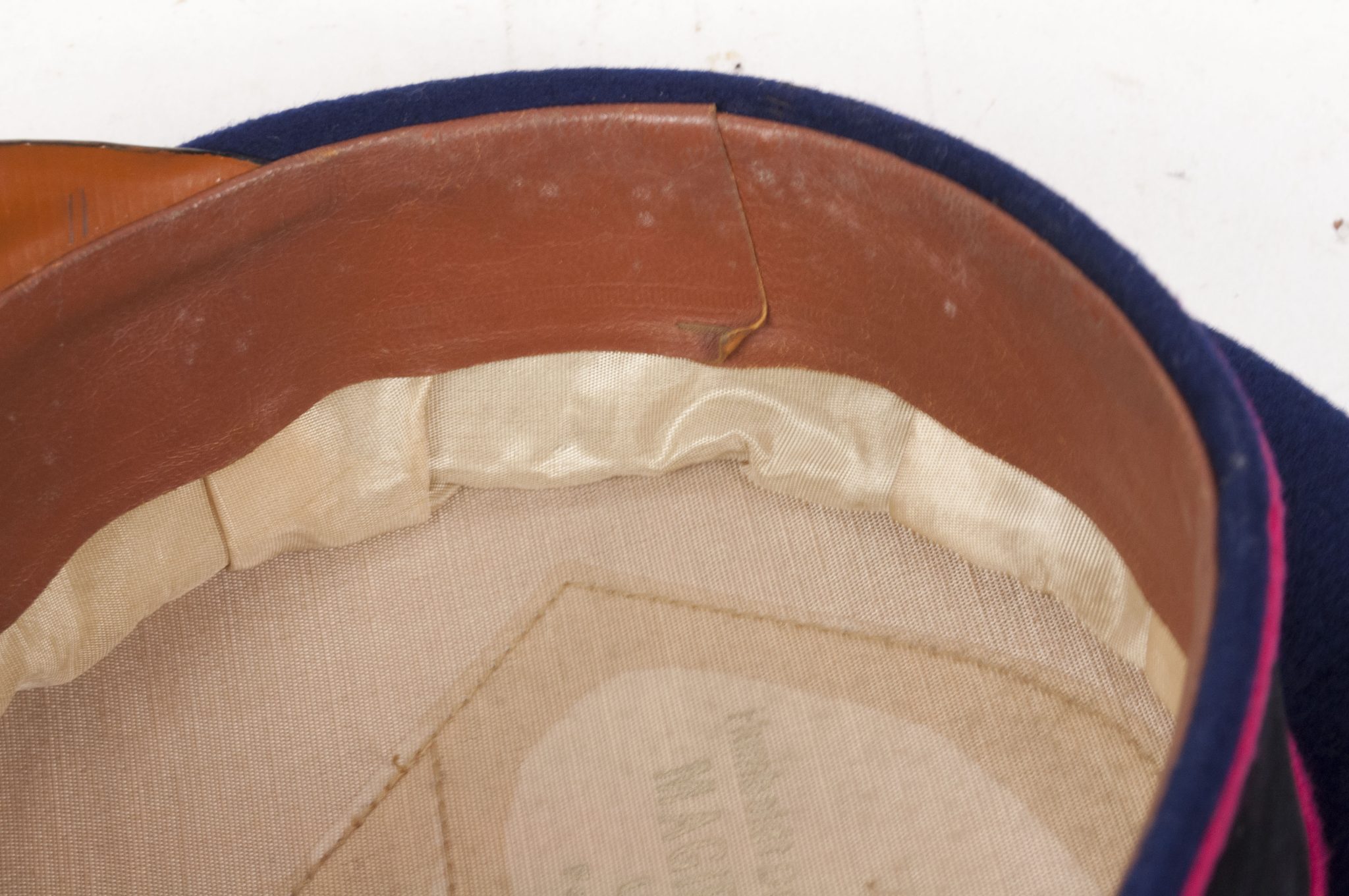 WWII German Feuerschutzpolizei (Fire police) EMNCO visor cap