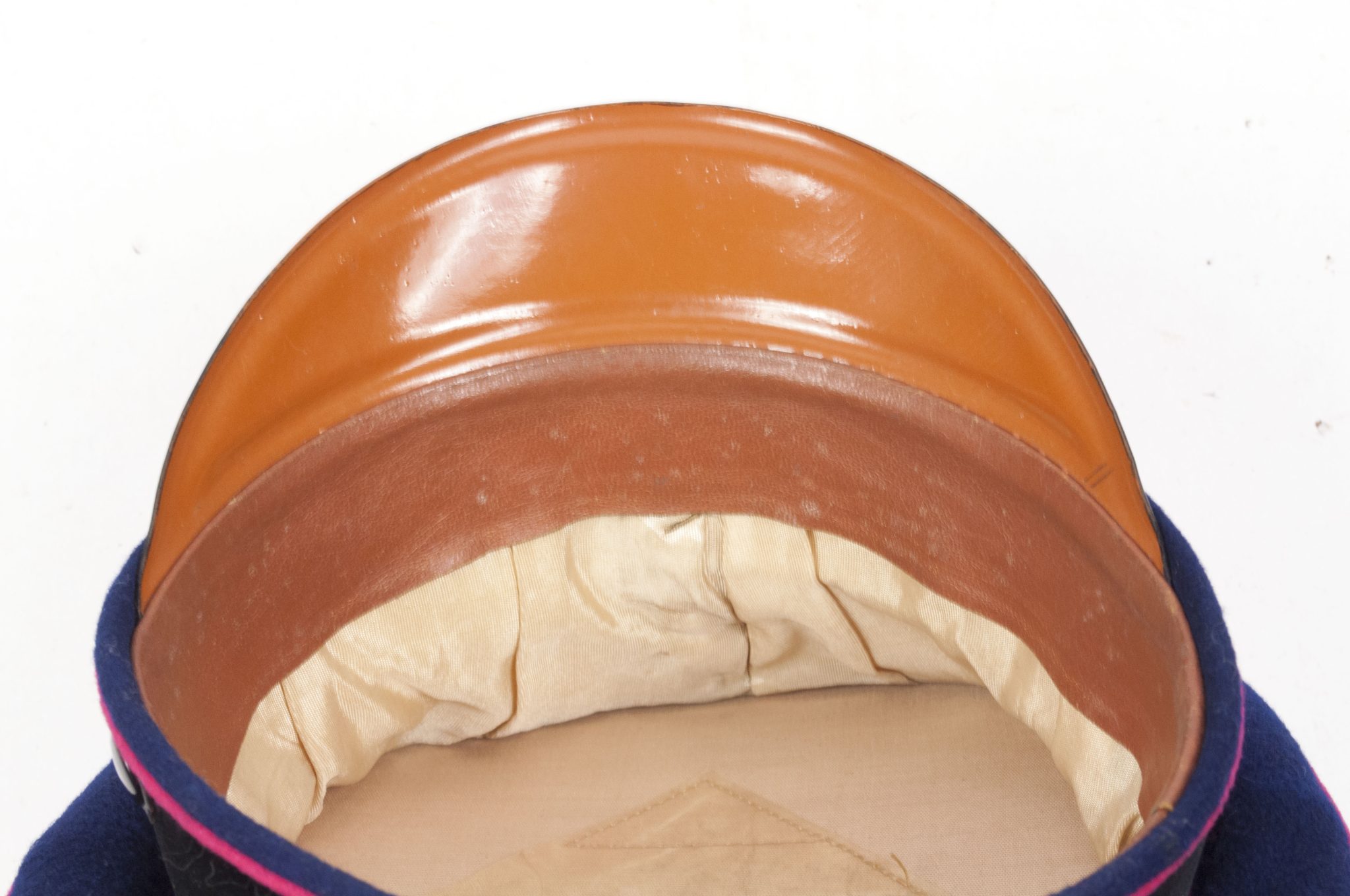 WWII German Feuerschutzpolizei (Fire police) EMNCO visor cap