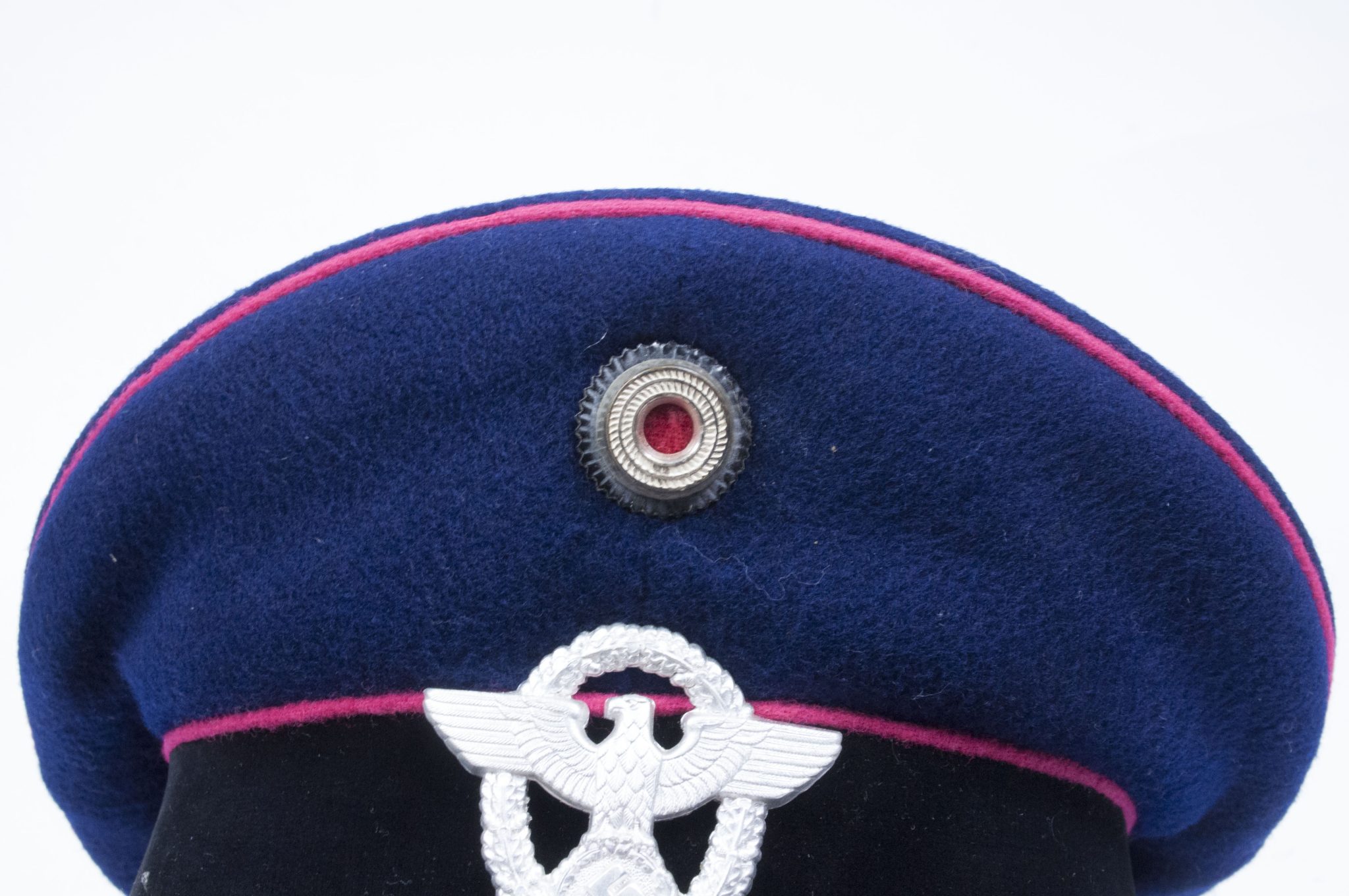 WWII German Feuerschutzpolizei (Fire police) EMNCO visor cap