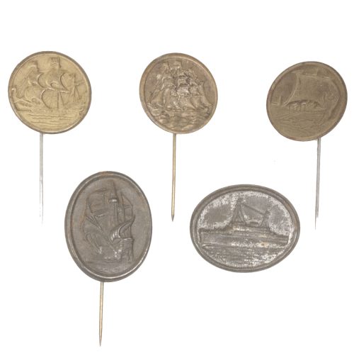 Winterhulp Nederland (WHN) Collecte maart 1941 “Blikken Scheepjes” – complete series - RARE