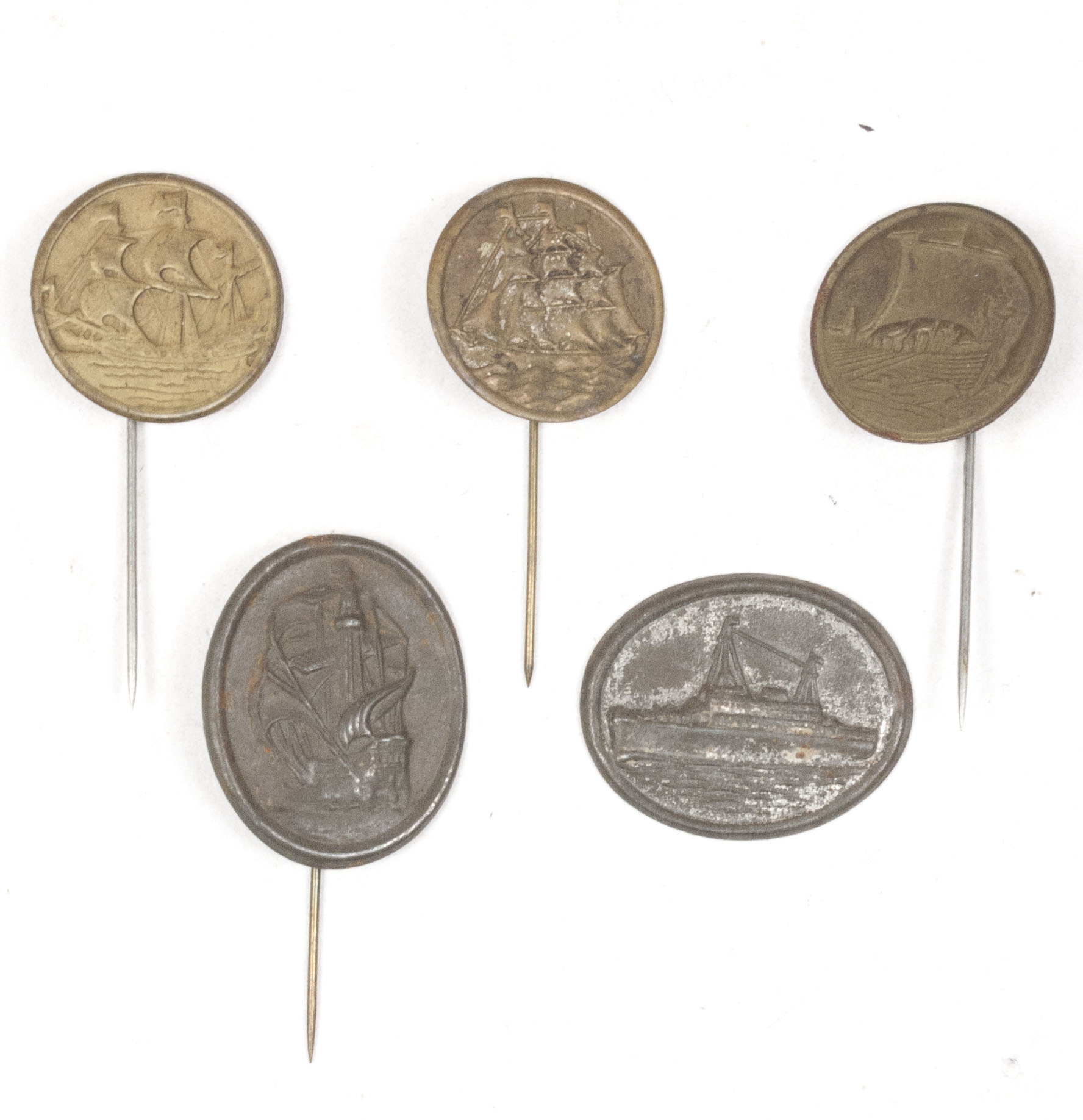 Winterhulp Nederland (WHN) Collecte maart 1941 “Blikken Scheepjes” – complete series - RARE