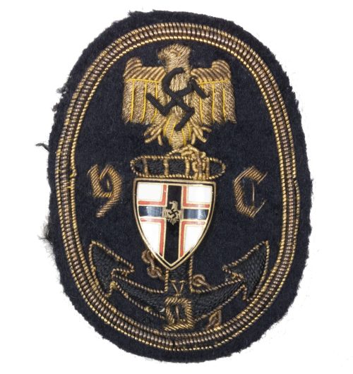 Yacht Club Deutschland Schirmmützenabzeichen - rare