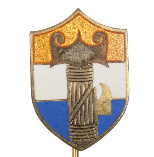 Zwart Front memberbadge - Very rare