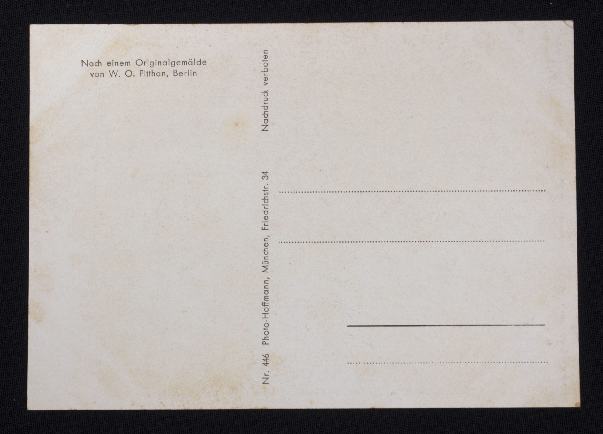 (Postcard) Joseph Goebbels (Photo Hoffmann, München) (2) (Postcard) Joseph Goebbels (Photo Hoffmann, München)