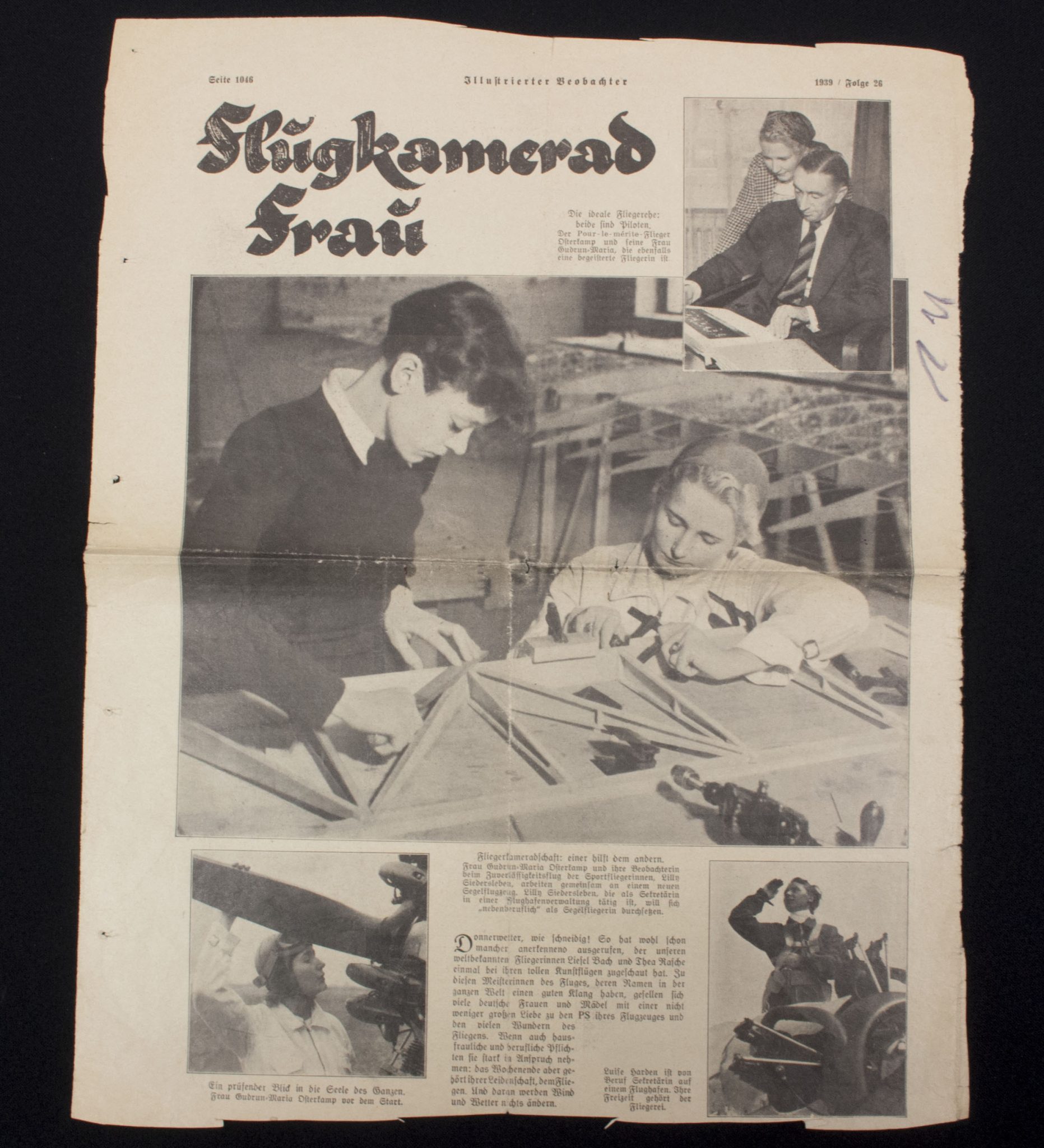 (NSFK) Large legacy grouping of Motorsportpilotin Louise Harden - extremely rare - Image 36