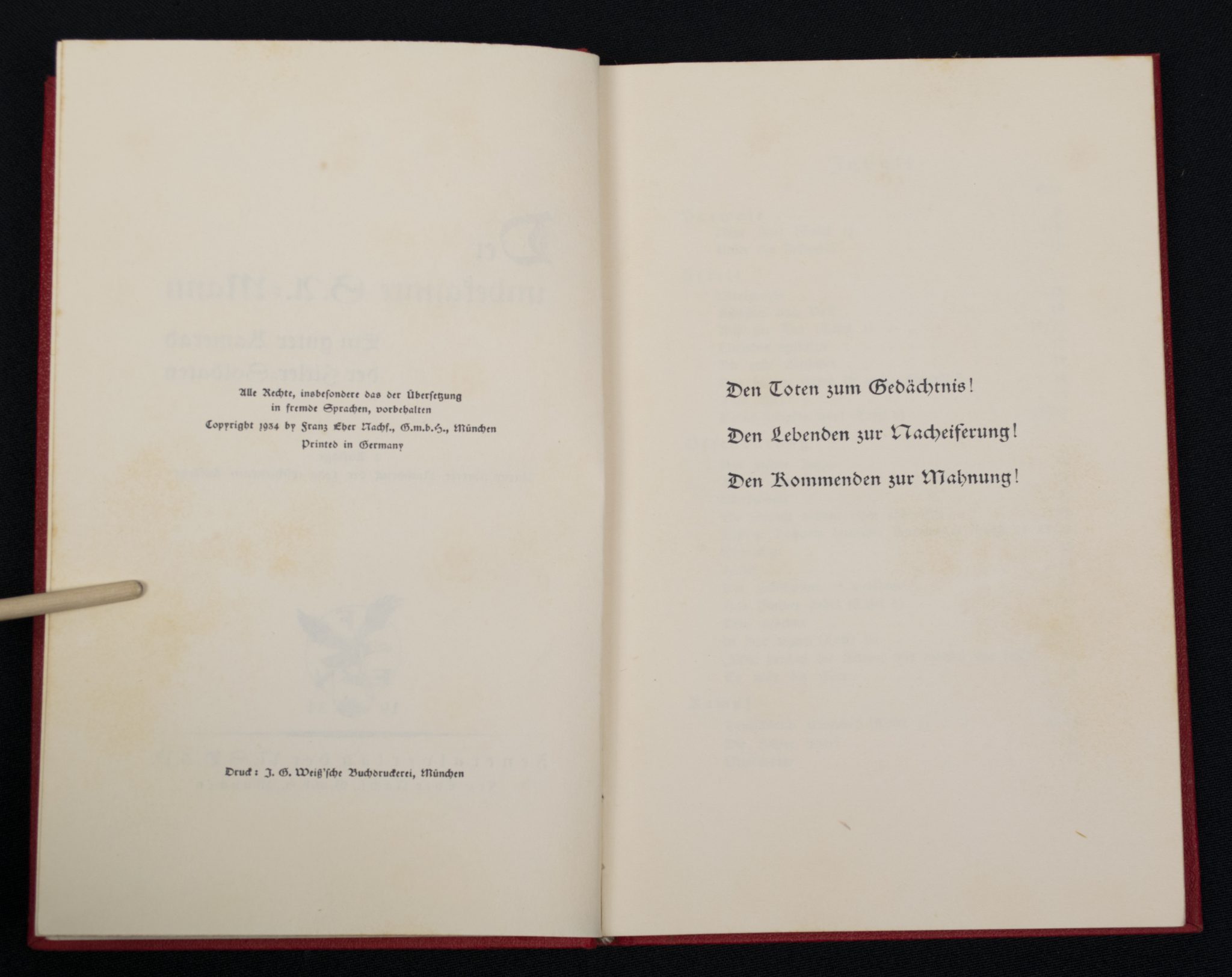 (Book) Der Unbekannte S.A. Mann - Ein guter Kamerad der Hitlersoldaten - rare