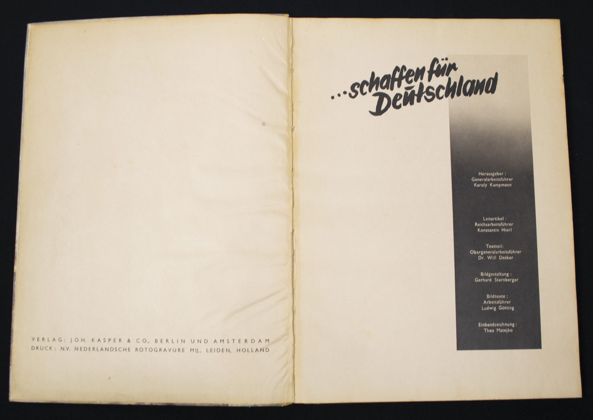 (Book) Reichsarbeitsdienst... Schaffen für Deutschland (1943) - Image 5