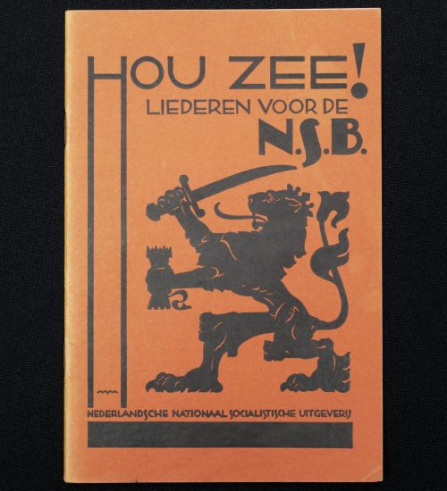 (Brochure) Hou Zee! Liederen voor de N.S.B. (1938)