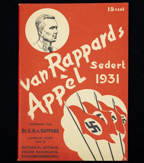 (Brochure) Nationaal-Socialistische Nederlandsche Arbeiderspartij (NSNAP) van Rappard - Van Rappards Appel sedert 1931