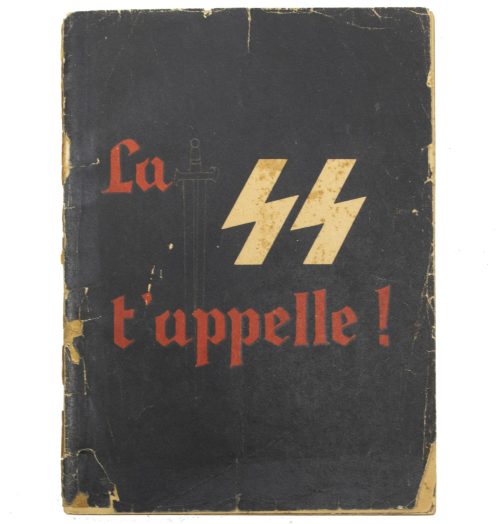 (Brochure) Waffen-SS - La SS t’appelle! - Very rare French edition