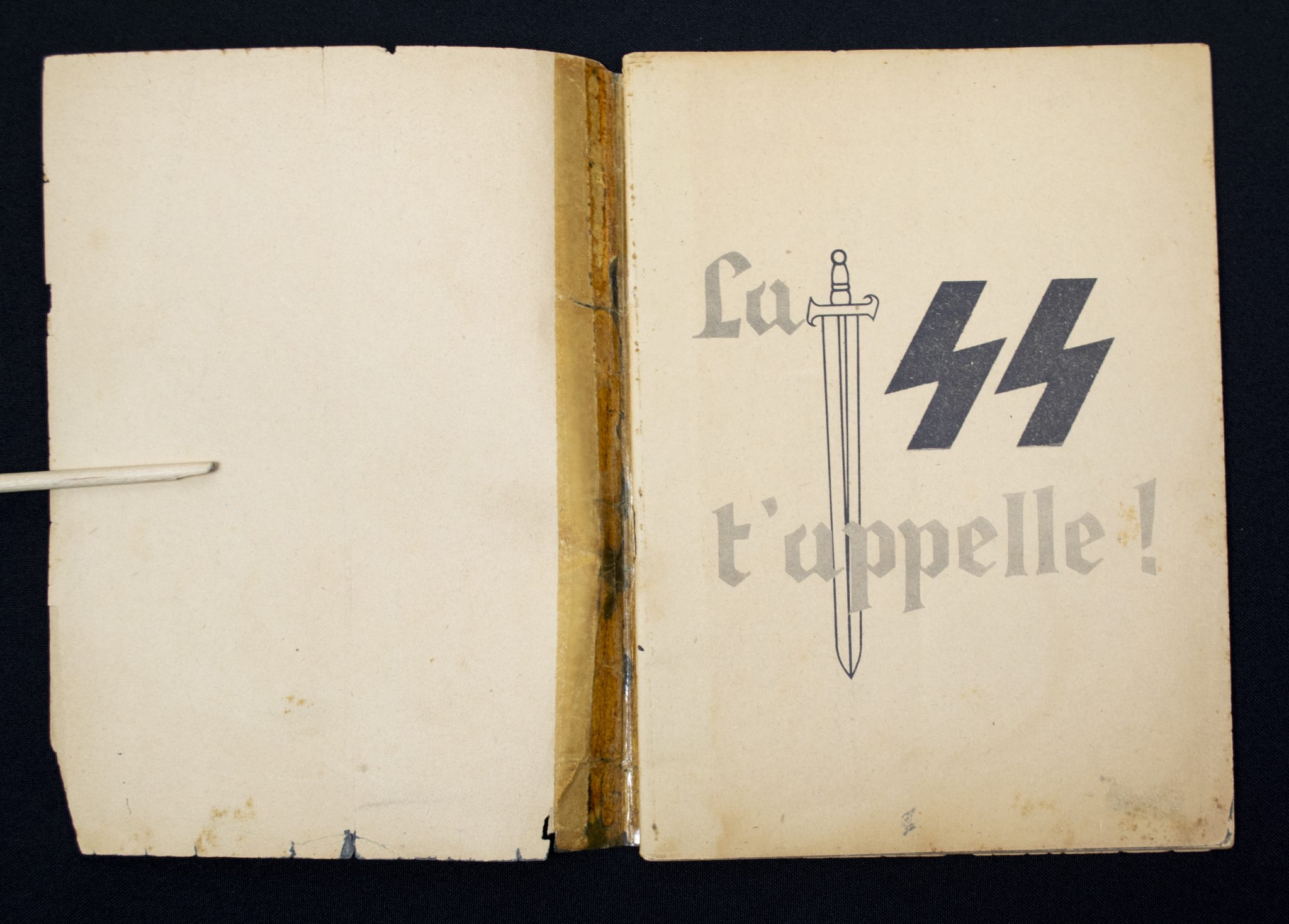 (Brochure) Waffen-SS - La SS t’appelle! - Very rare French edition