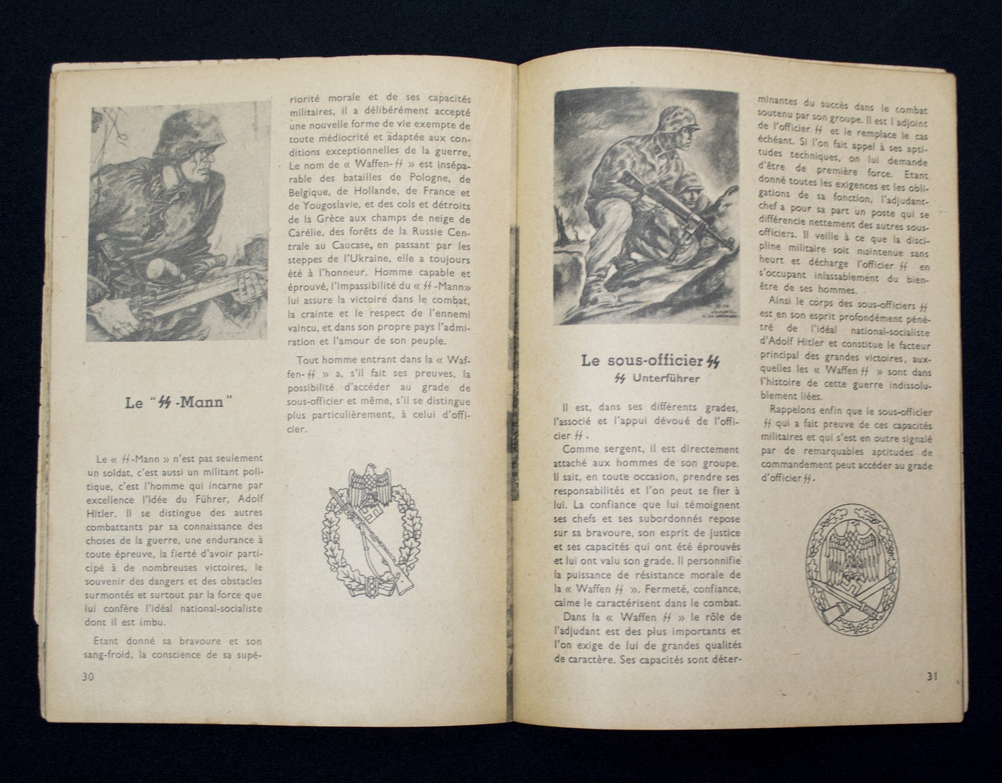 (Brochure) Waffen-SS - La SS t’appelle! - Very rare French edition