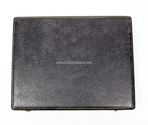 Cased solid silver presentation plaque from Hermann Göring to Gauleiter Düsseldorf Florian (1939) - UNIQUE