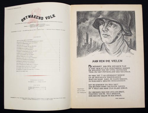 (NSB) Ontwakend Volk - Lentemand 1943 - Very rare