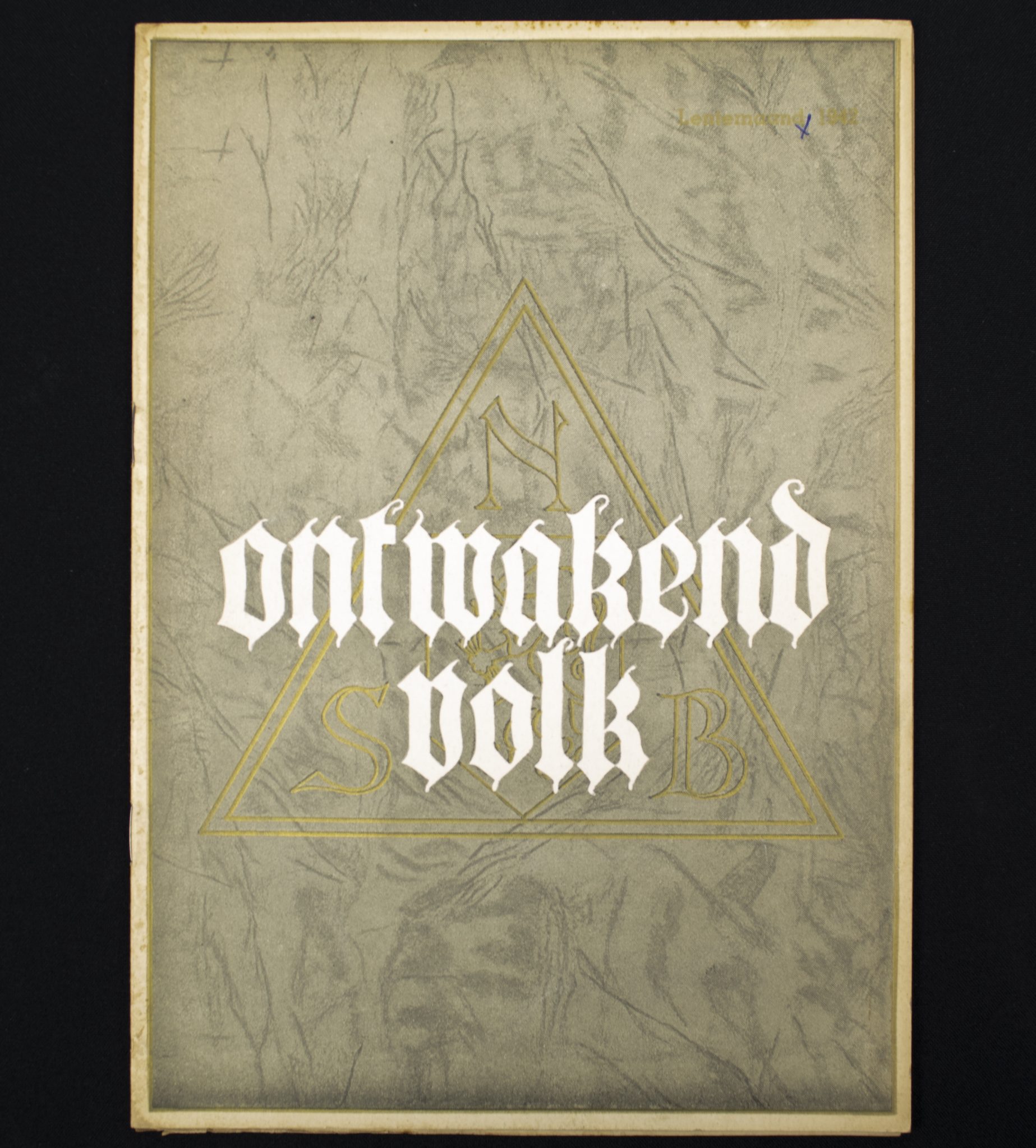 DSC_0835 (NSB) Ontwakend Volk - Lentemaand 1942 (including music sheet)