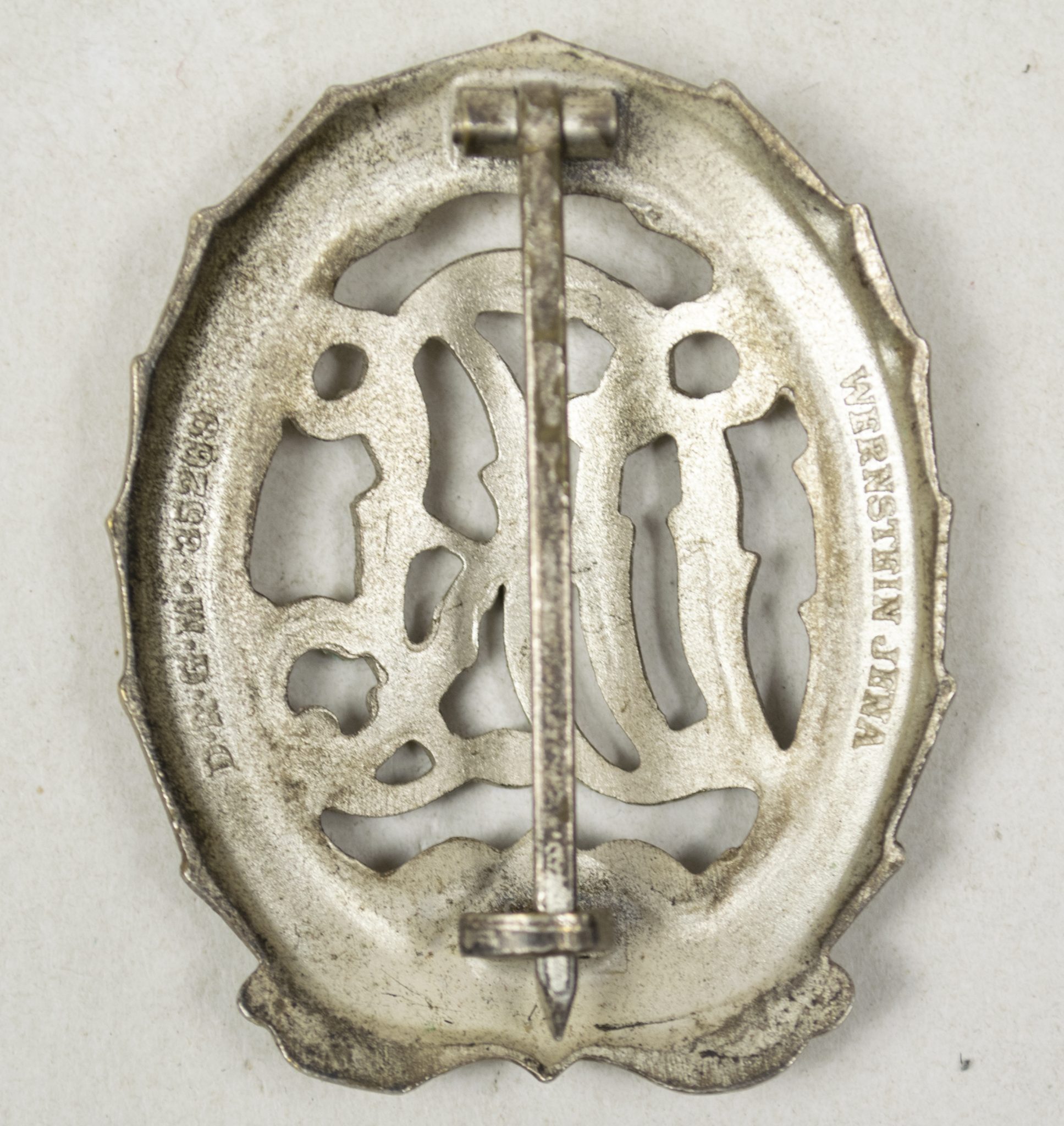 Deutsches Reichssportabzeichen (DRL) für Versehrten (Maker Wernstein Jena) (1) Deutsches Reichssportabzeichen (DRL) für Versehrten (Maker Wernstein Jena)