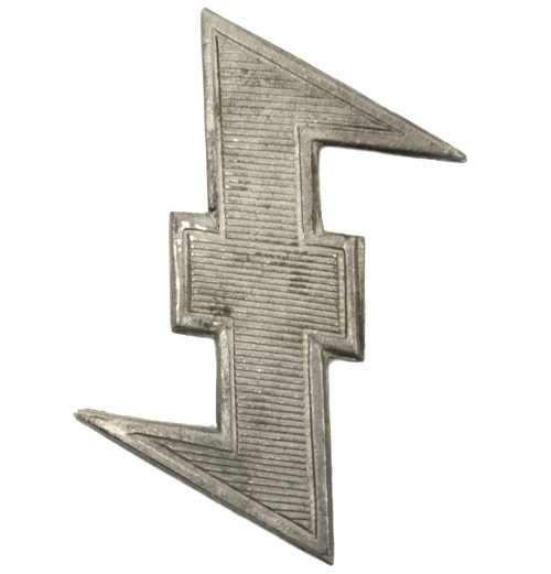 Dutch SS Germanic SS Visorcap Wolfsangel insignia - rare