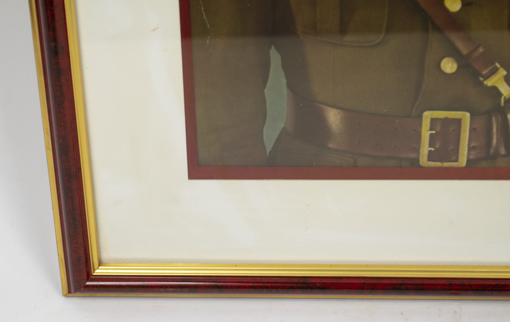 Framed Portrait of SA Stabschef Viktor Lutze (48 x 39 cm)