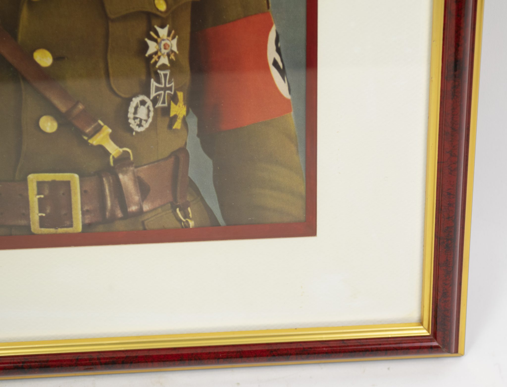 Framed Portrait of SA Stabschef Viktor Lutze (48 x 39 cm)