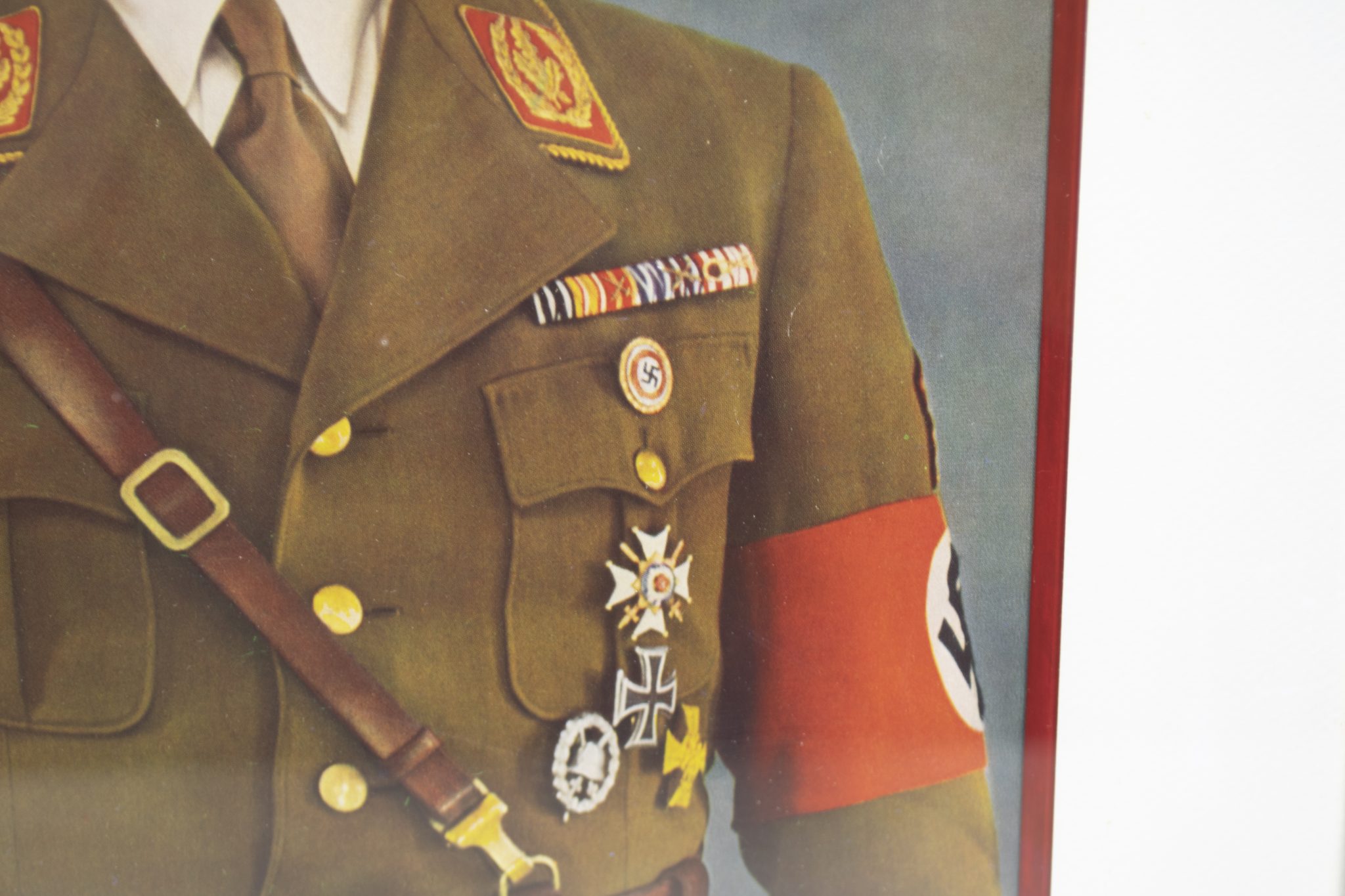 Framed Portrait of SA Stabschef Viktor Lutze (48 x 39 cm)