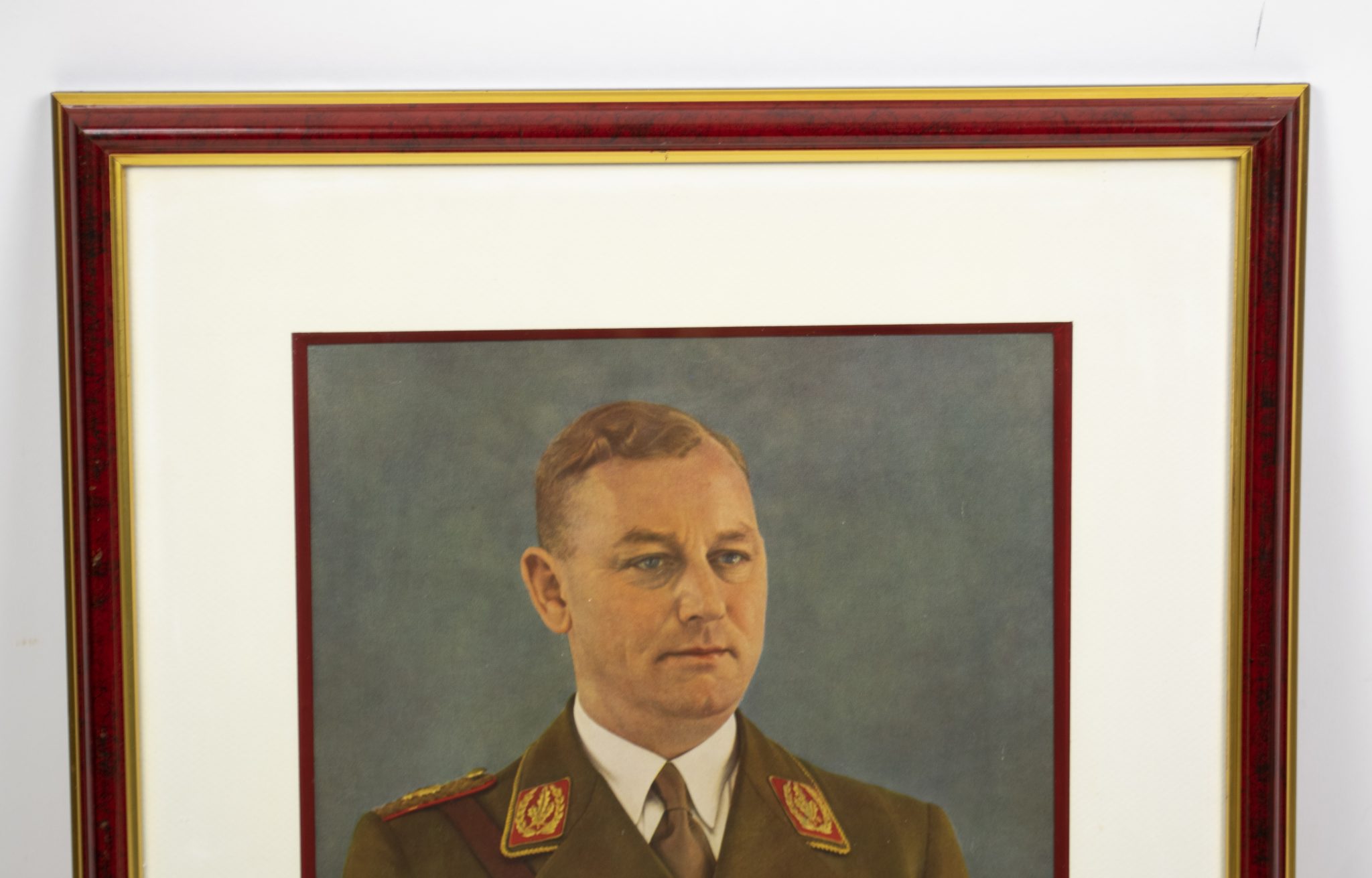 Framed Portrait of SA Stabschef Viktor Lutze (48 x 39 cm)