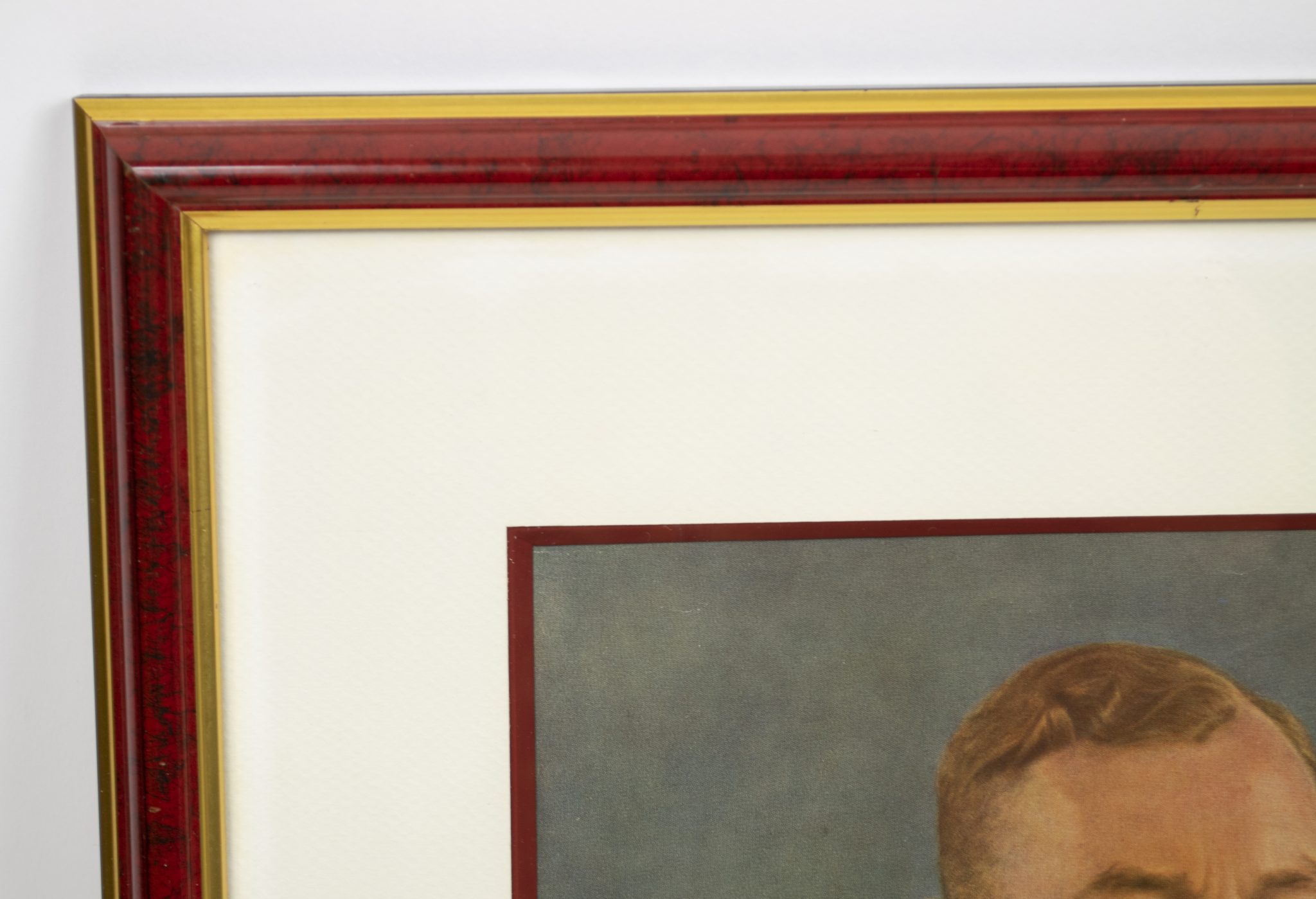 Framed Portrait of SA Stabschef Viktor Lutze (48 x 39 cm)