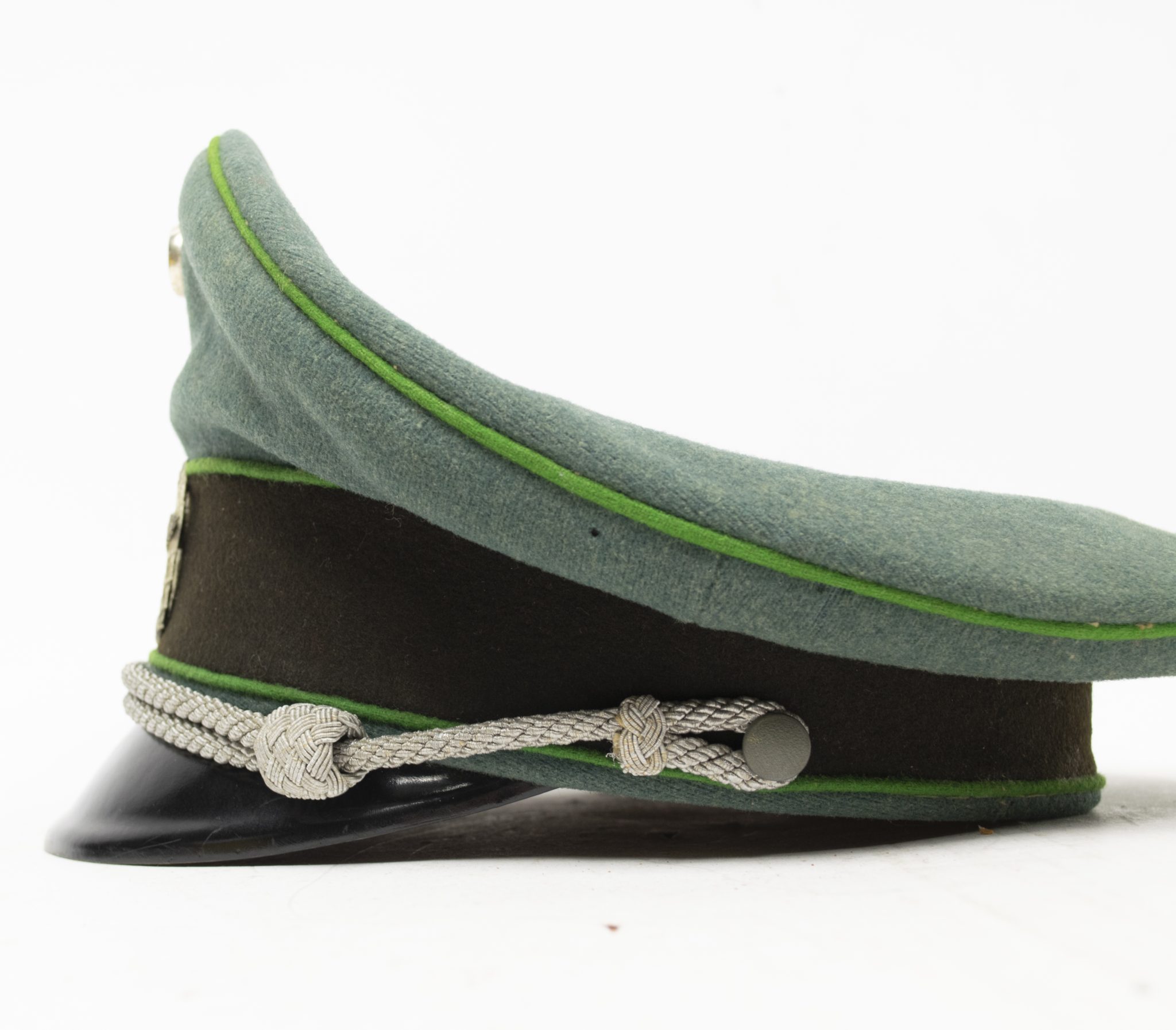 German WWII Schutzpolizei officers visor cap - Image 9