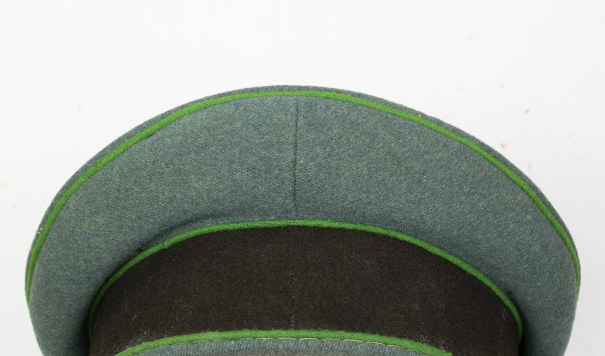 German WWII Schutzpolizei officers visor cap - Image 17