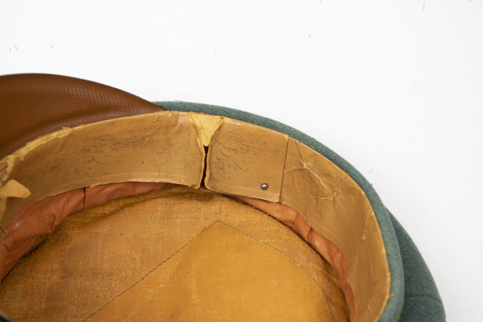 German WWII Schutzpolizei officers visor cap - Image 20