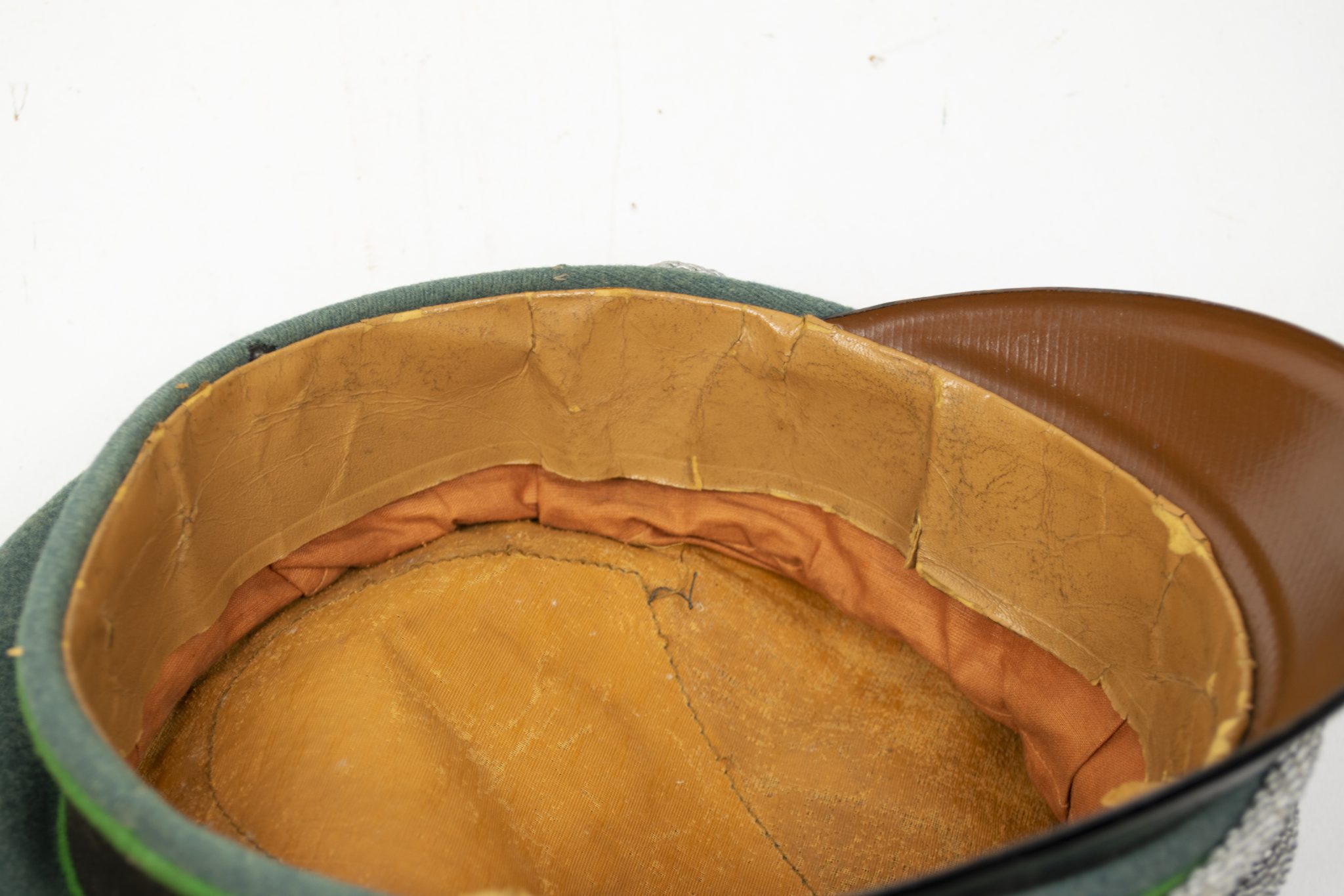 German WWII Schutzpolizei officers visor cap - Image 22