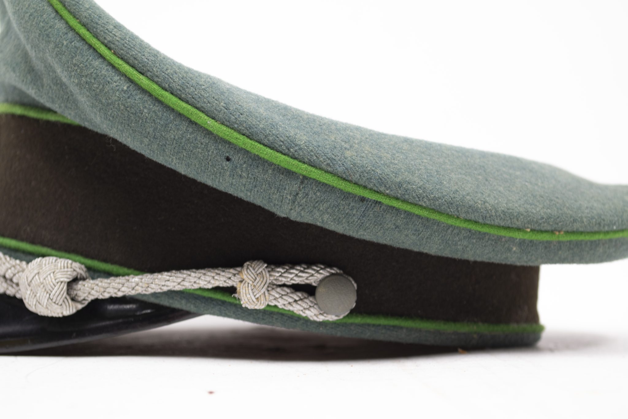 German WWII Schutzpolizei officers visor cap - Image 7