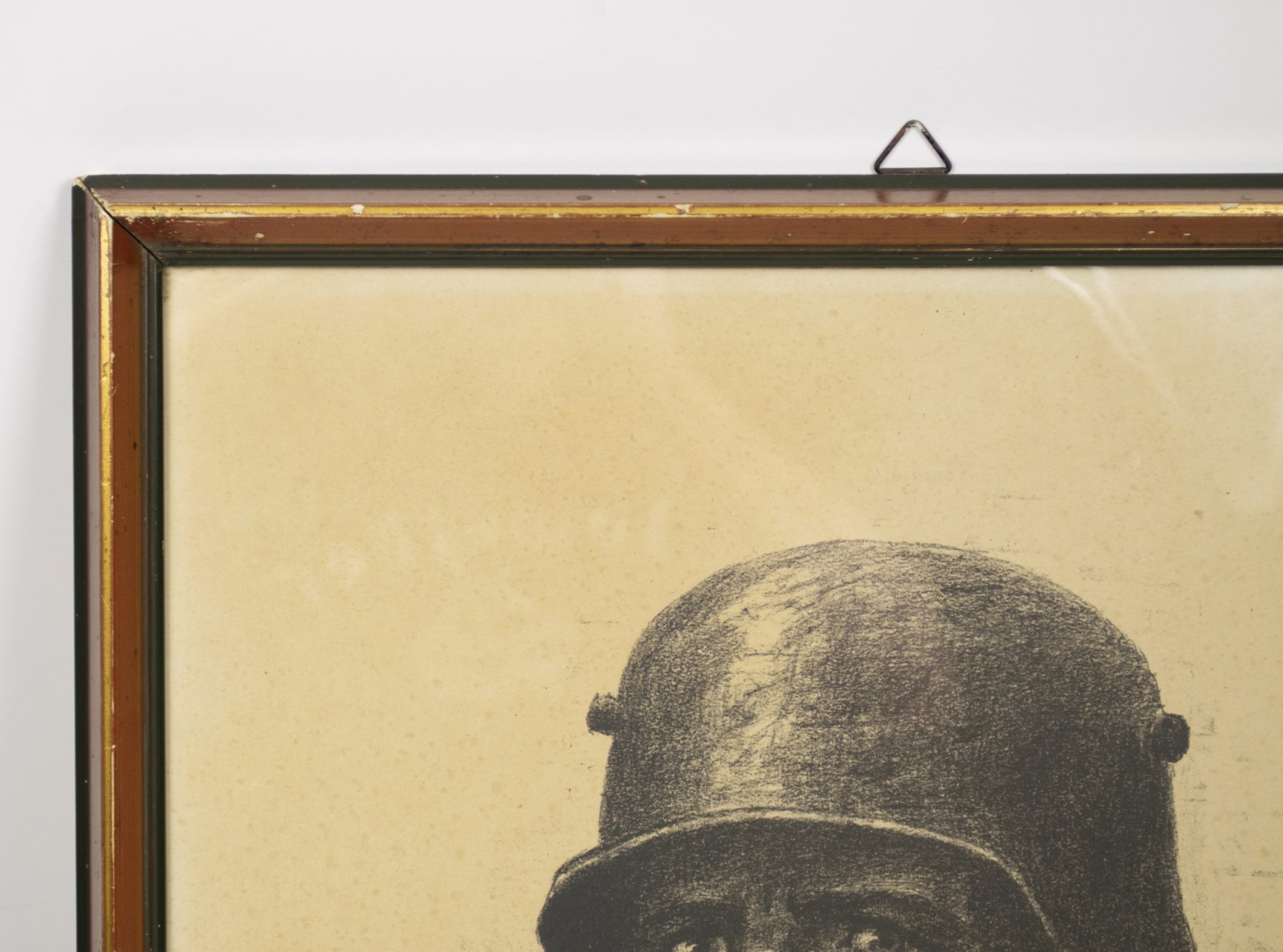 Large size framed German soldier portrait (1927) Large size framed German soldier portrait (1925)
