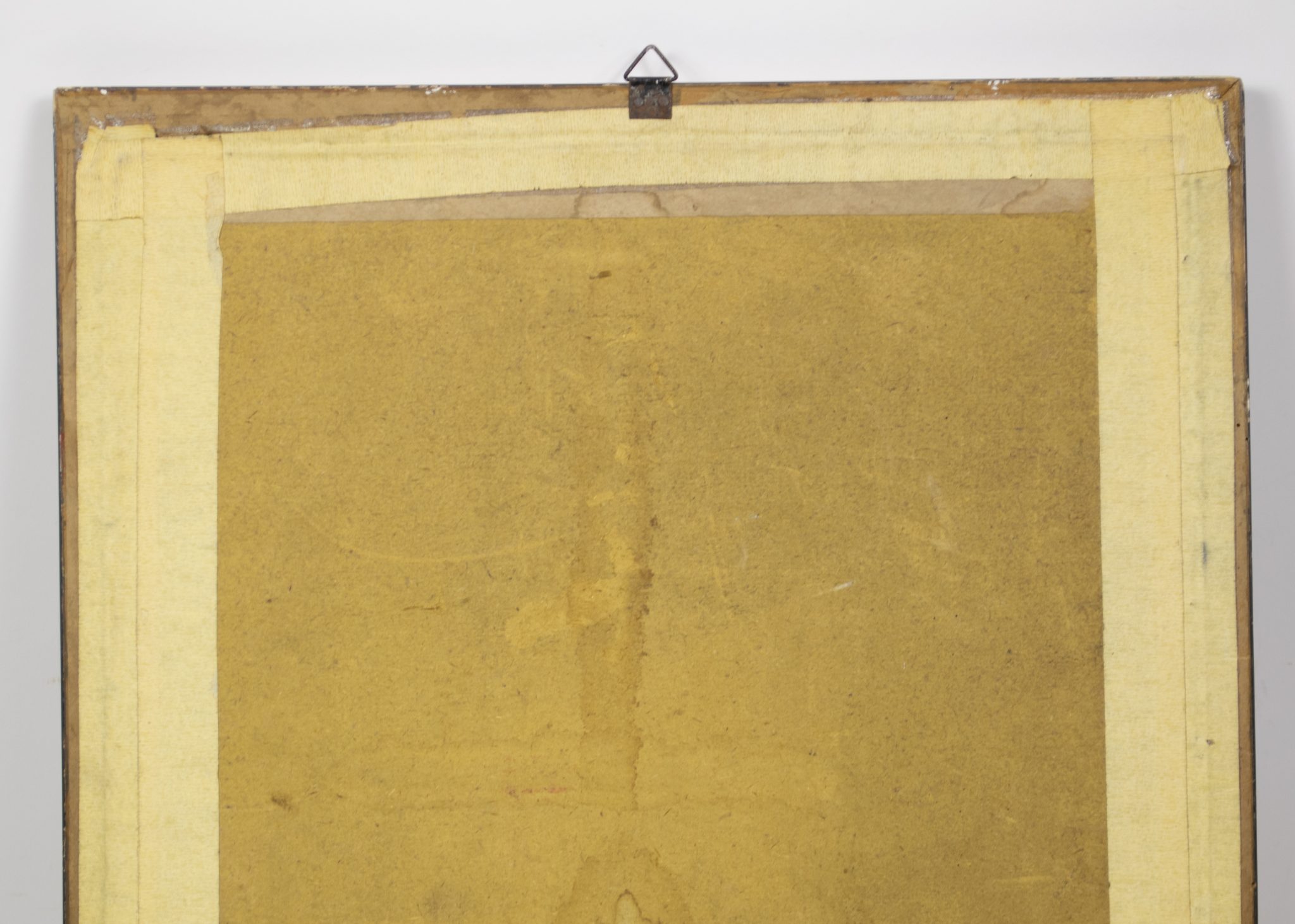 Large size framed German soldier portrait (1925)