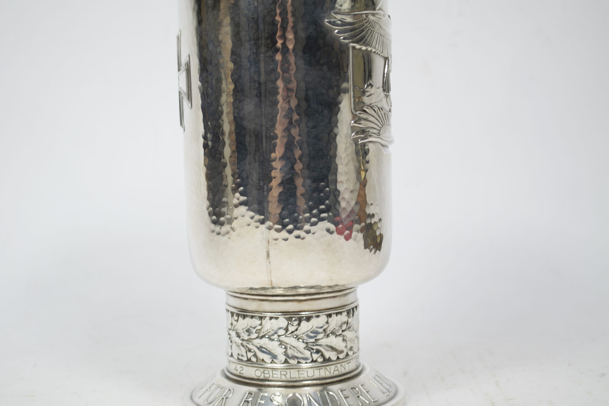 Luftwaffe (LW) Ehrenpokal to Oberleutnant Günther Schweinberger Kampf-Geschwader 3 - Image 14