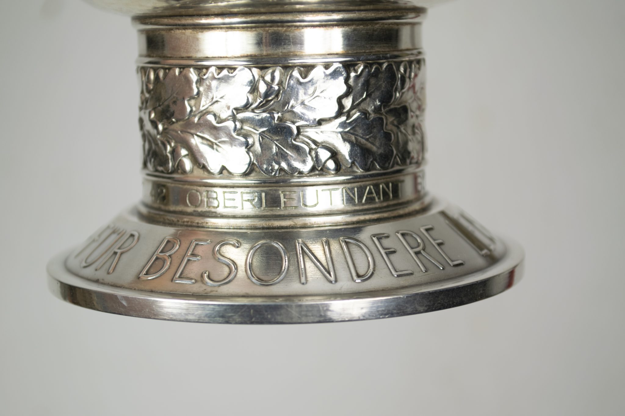 Luftwaffe (LW) Ehrenpokal to Oberleutnant Günther Schweinberger Kampf-Geschwader 3 - Image 19