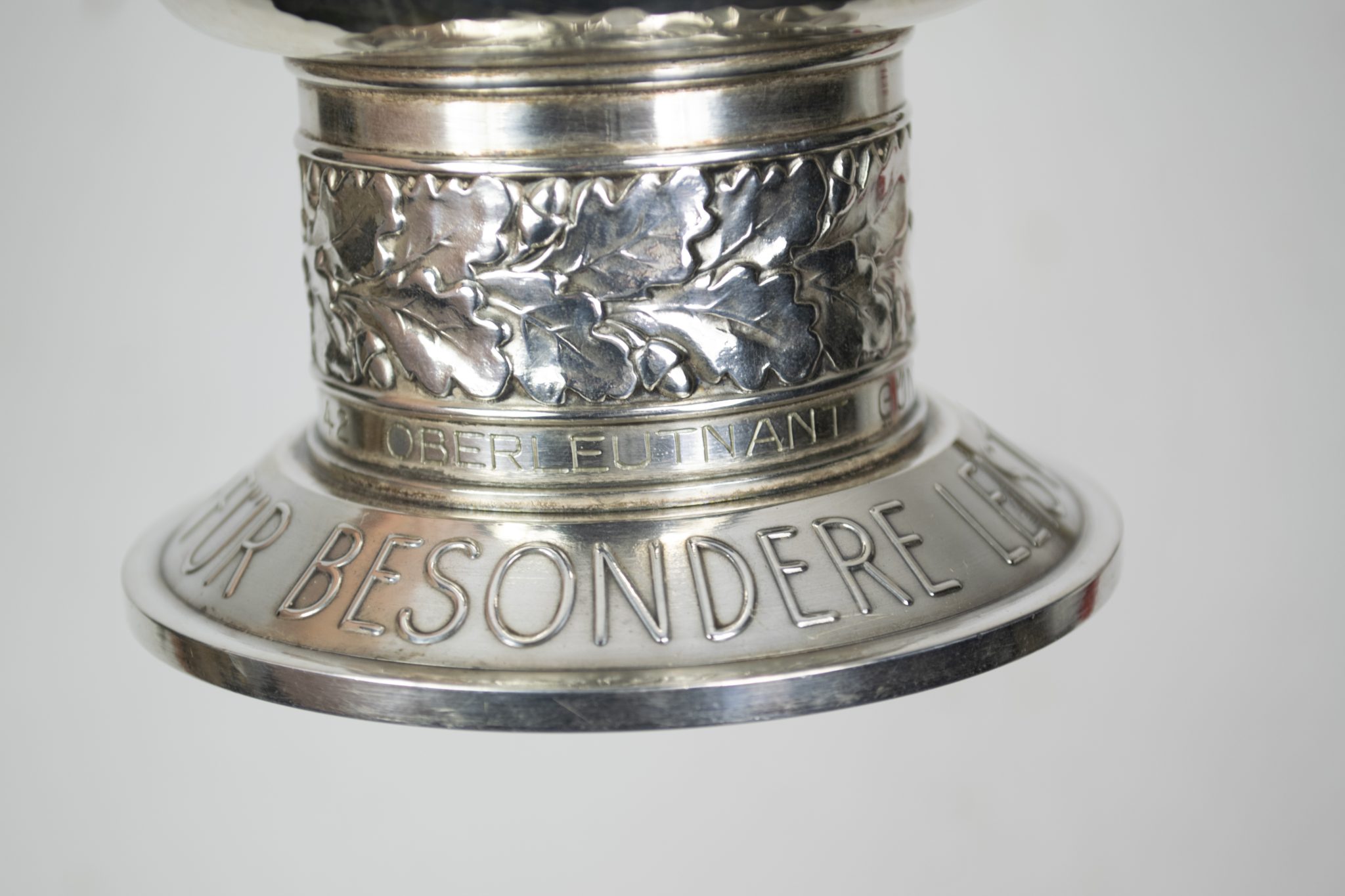 Luftwaffe (LW) Ehrenpokal to Oberleutnant Günther Schweinberger Kampf-Geschwader 3 - Image 20