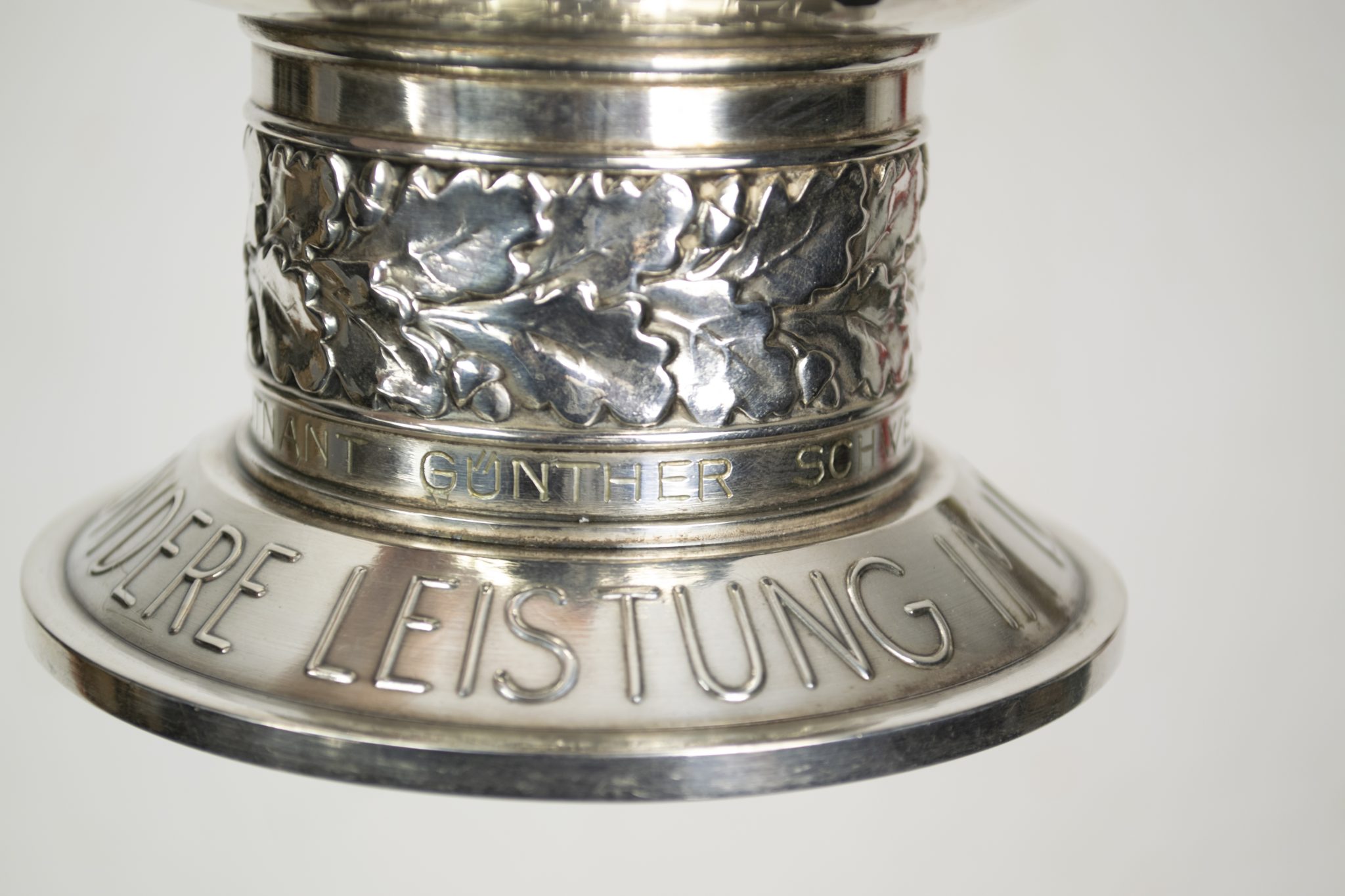 Luftwaffe (LW) Ehrenpokal to Oberleutnant Günther Schweinberger Kampf-Geschwader 3 - Image 23