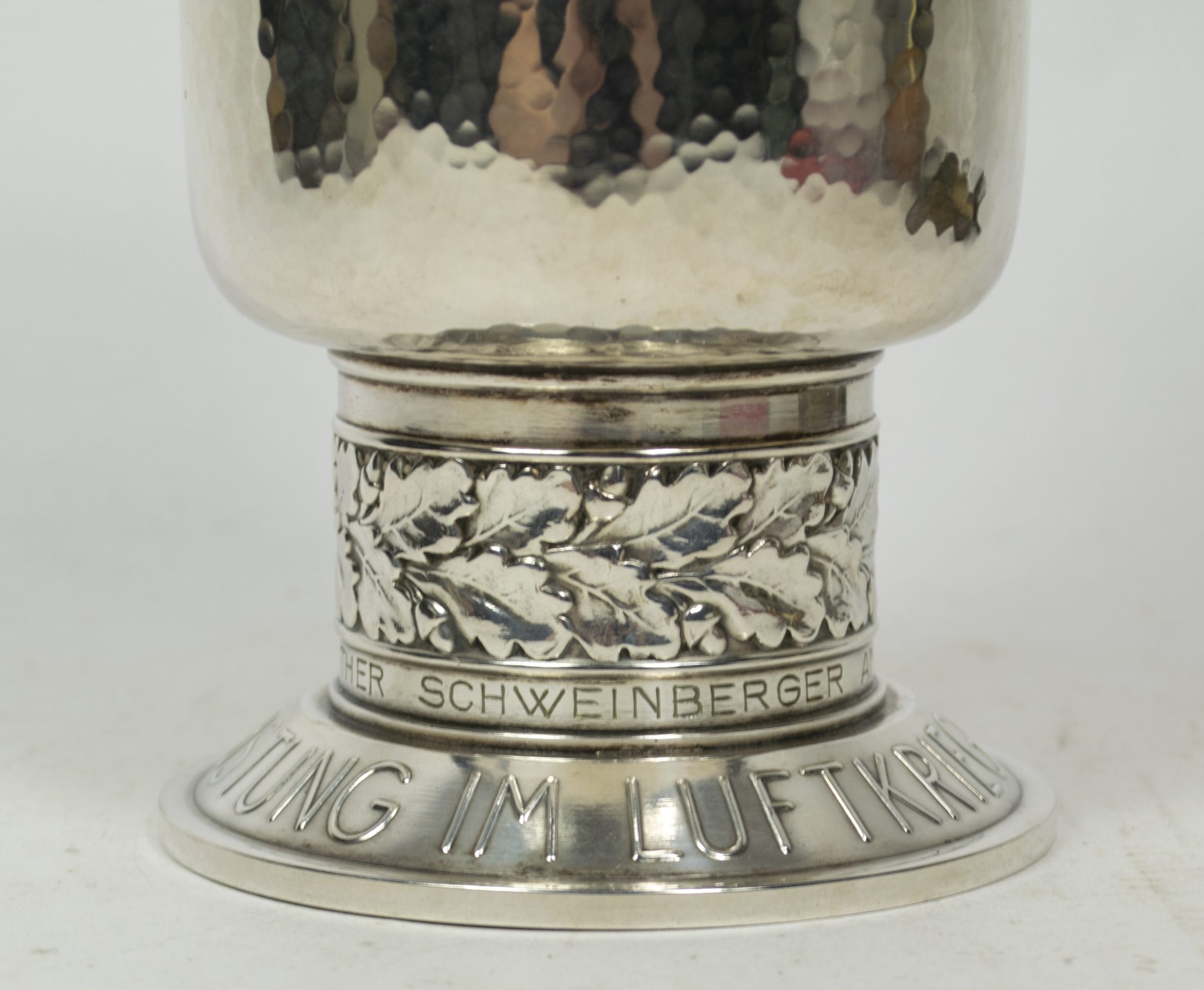 Luftwaffe (LW) Ehrenpokal to Oberleutnant Günther Schweinberger Kampf-Geschwader 3 - Image 7