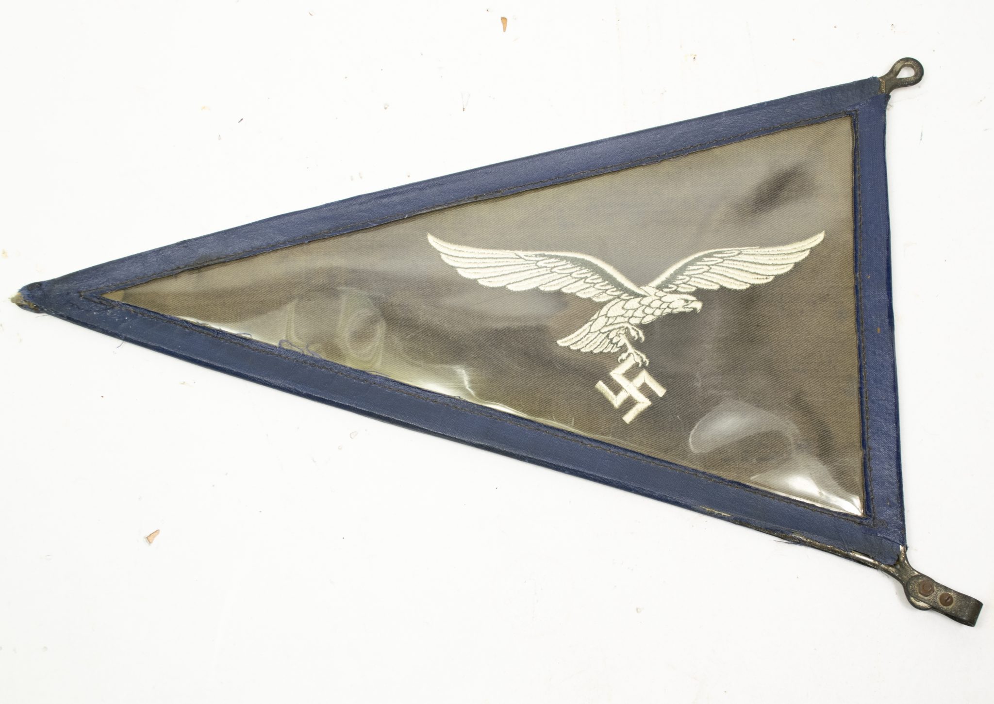 Luftwaffe (LW) officers verhicle pennant in celluloid cover - Image 15